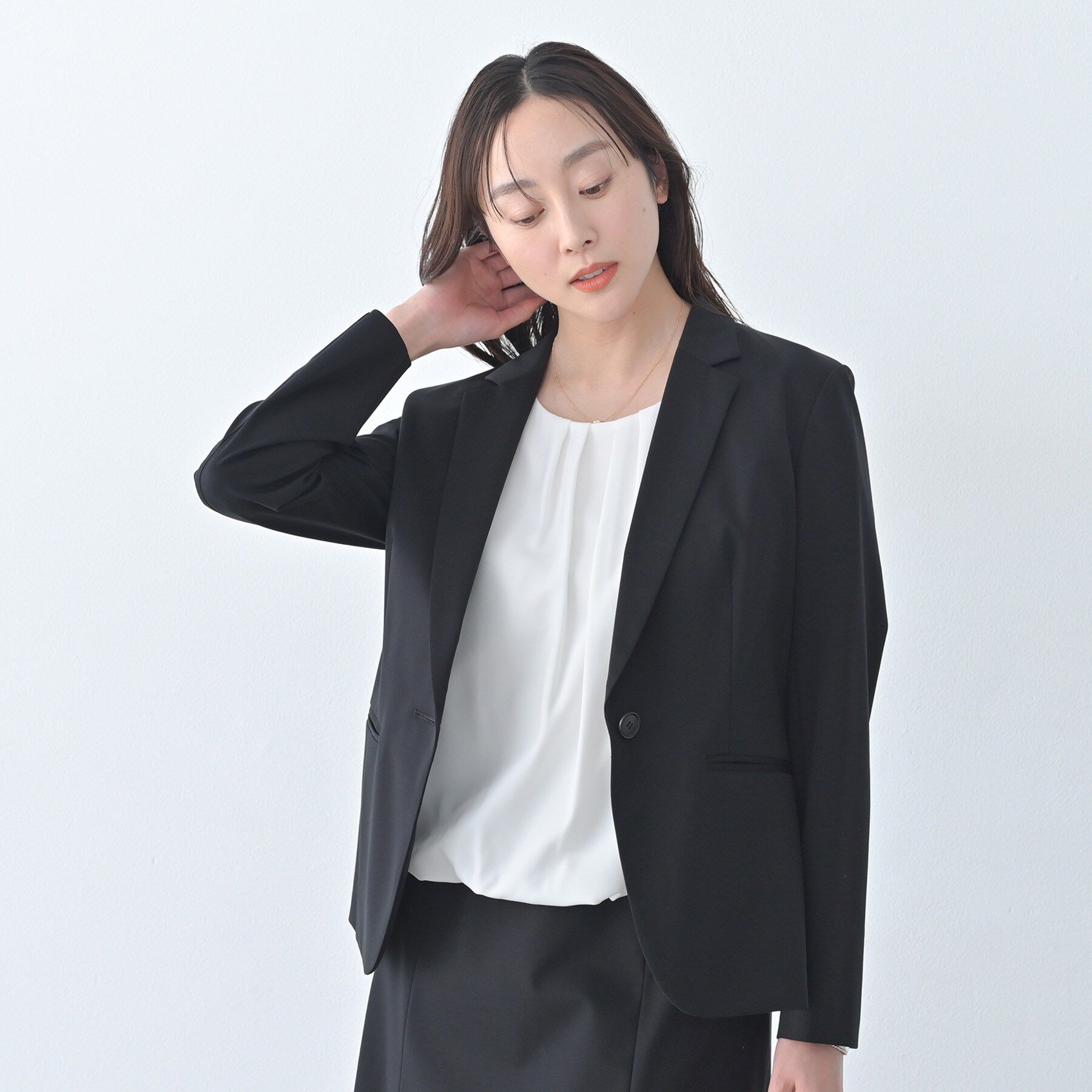 UNTITLED「ジャージテーラードジャケット」|テーラードジャケット|