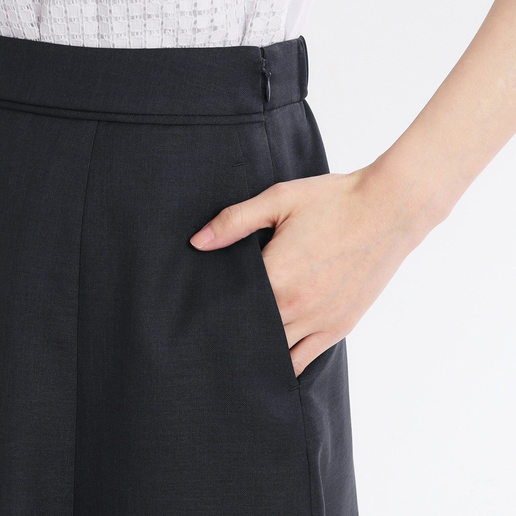 Reflect「【洗える／セットアップ可】ドライタッチフレアスカート」|スカート|