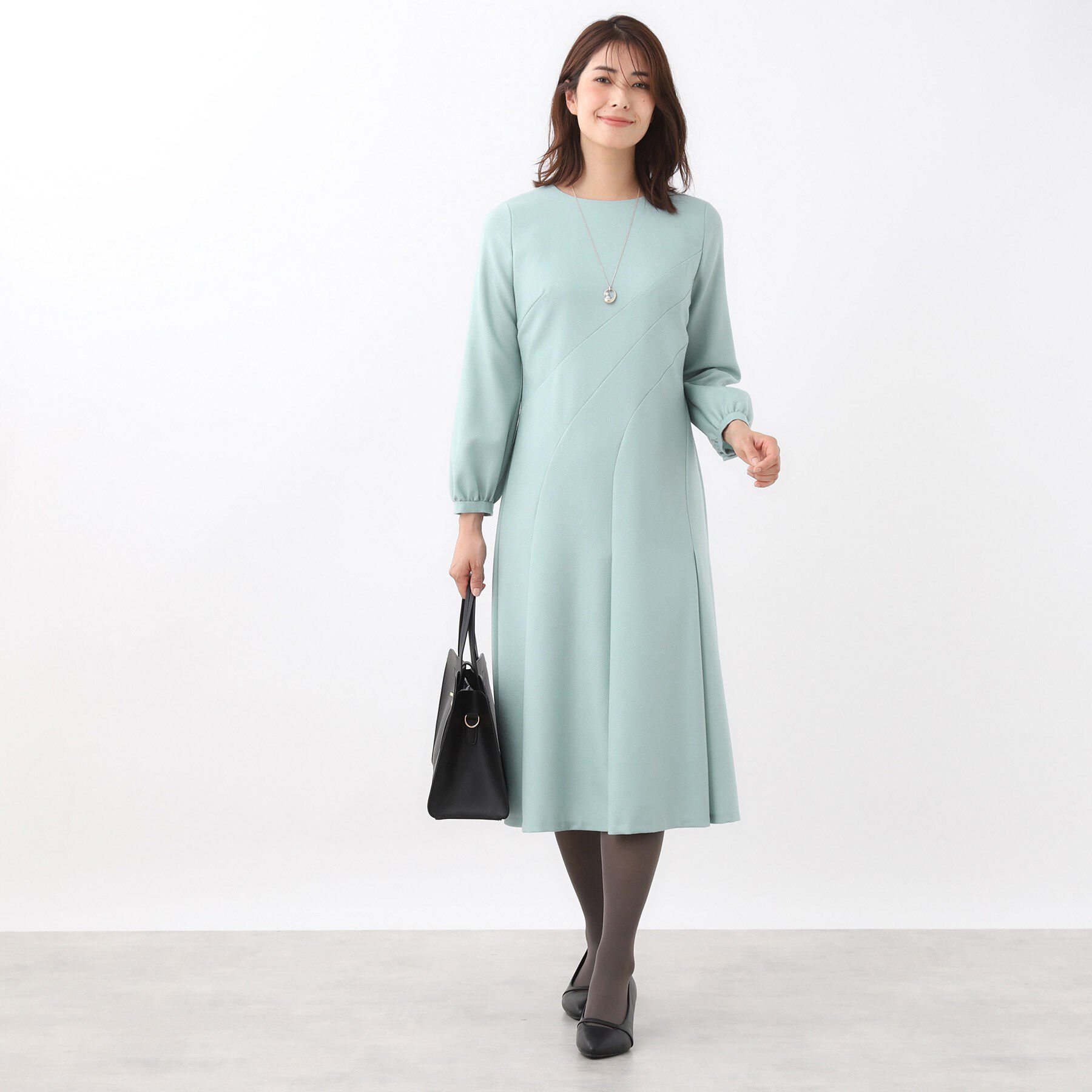 Reflect「フィット＆フレアワンピース」|ワンピース|