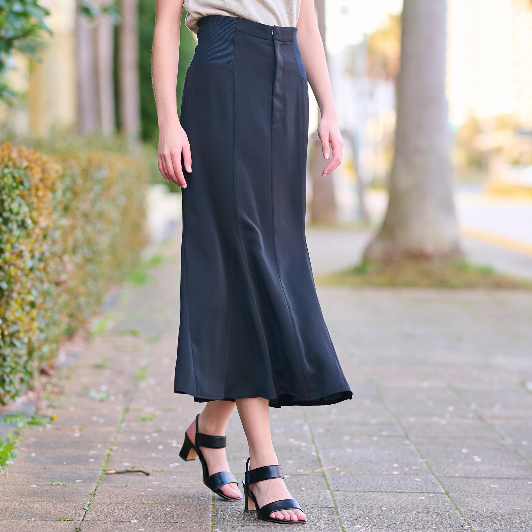 DRESSTERIOR「バックストラップマーメイドスカート」|スカート|