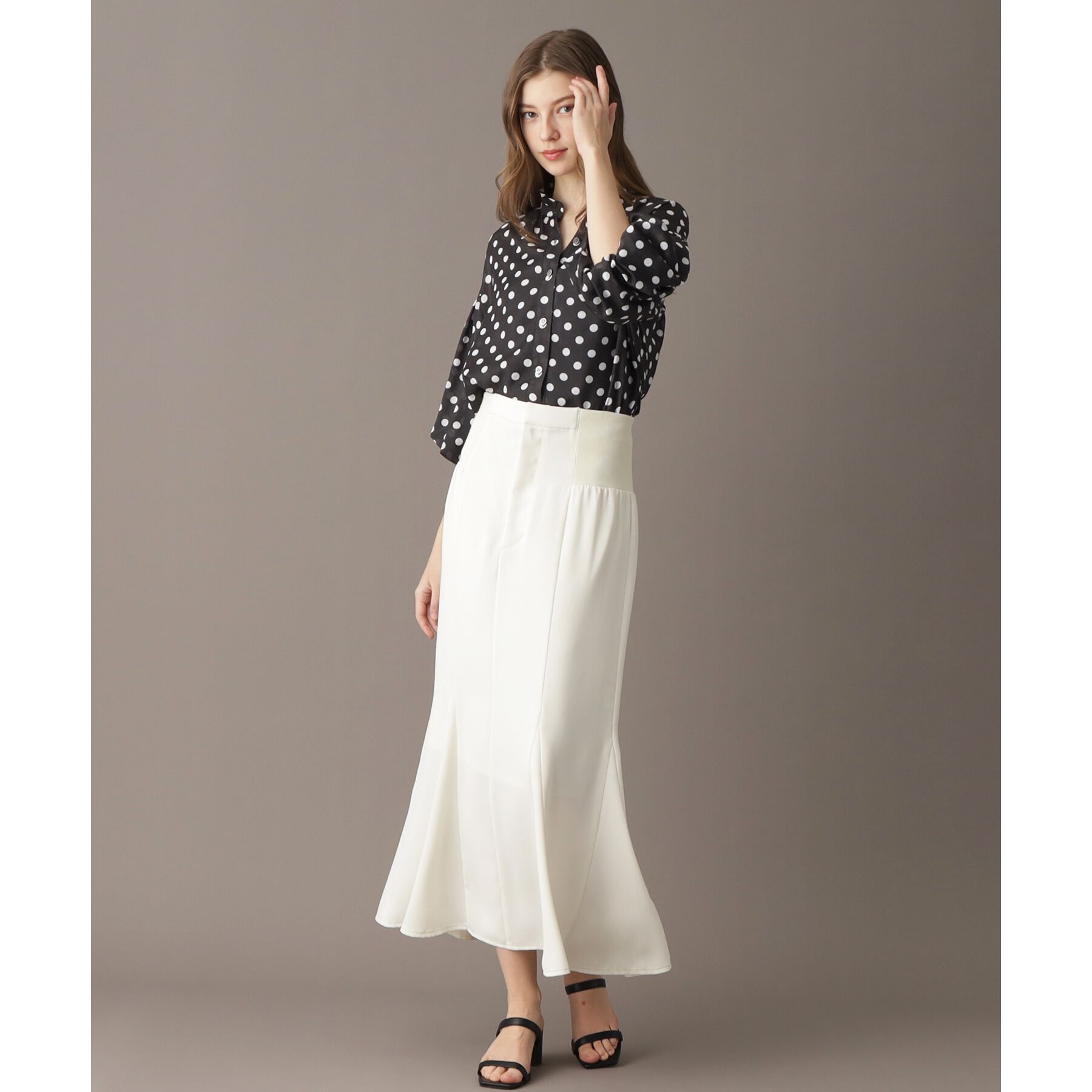 DRESSTERIOR「バックストラップマーメイドスカート」|スカート|