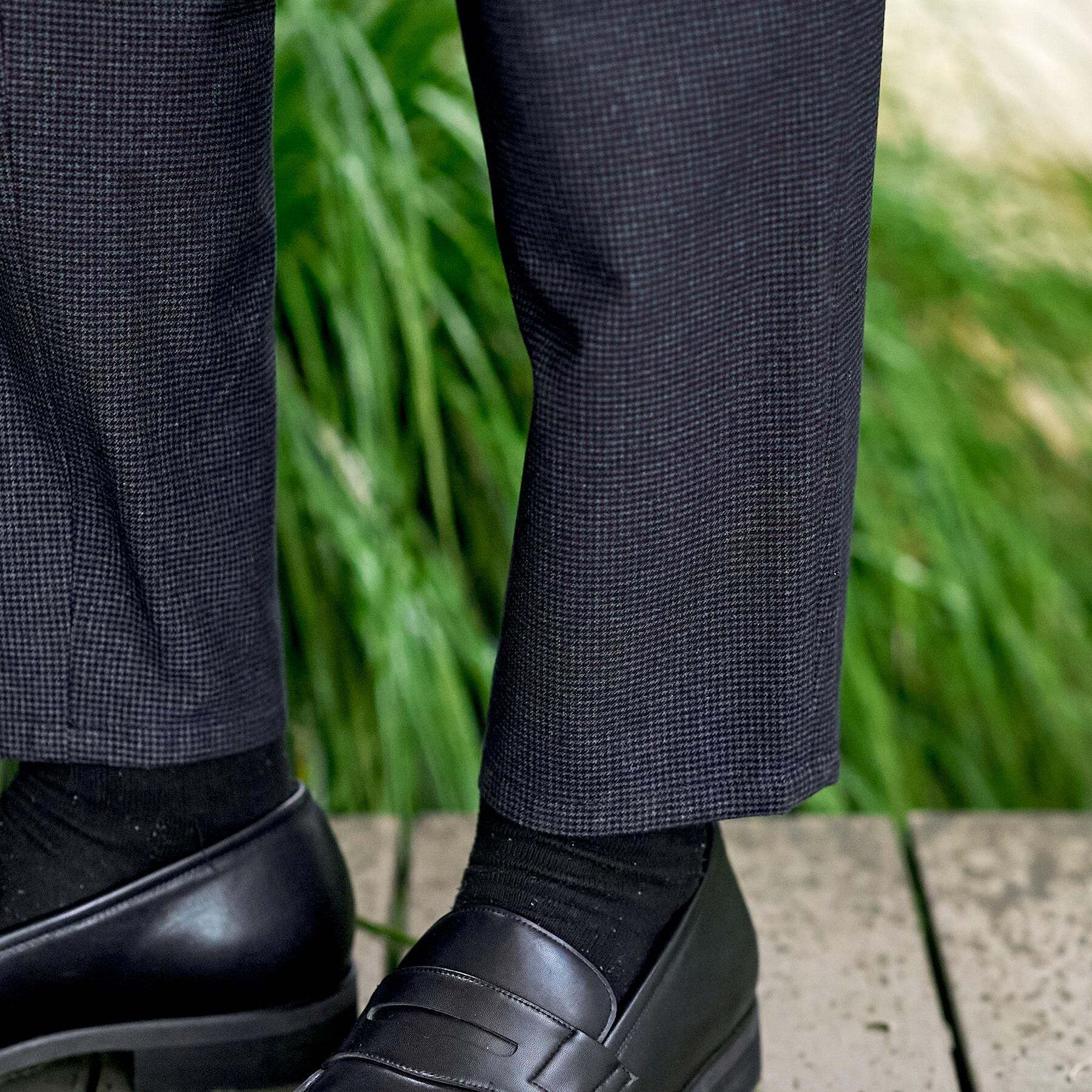 DRESSTERIOR「【セットアップ可】ストレッチソフトタッチ チェックパンツ」|その他|