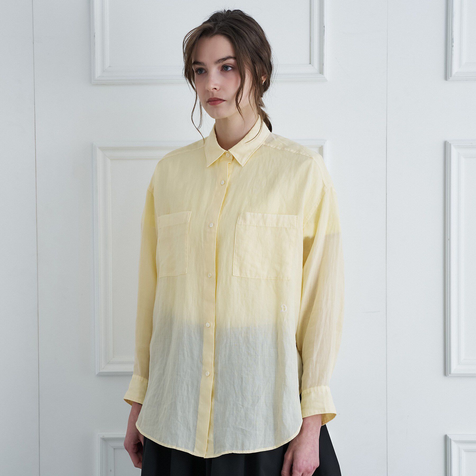 DRESSTERIOR「ガーメントダイラミーシャツ」|シャツ・ブラウス|