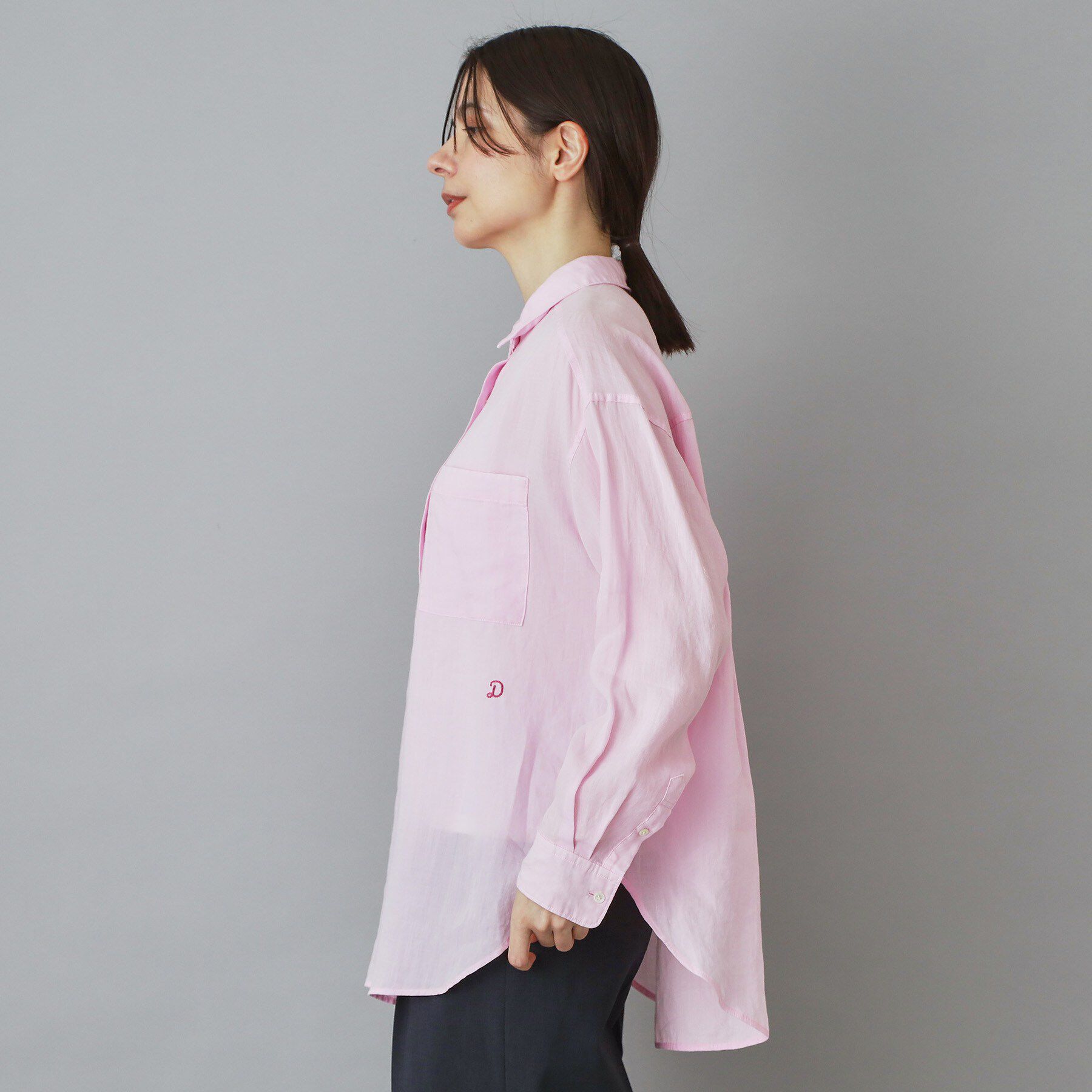 DRESSTERIOR「ガーメントダイラミーシャツ」|シャツ・ブラウス|