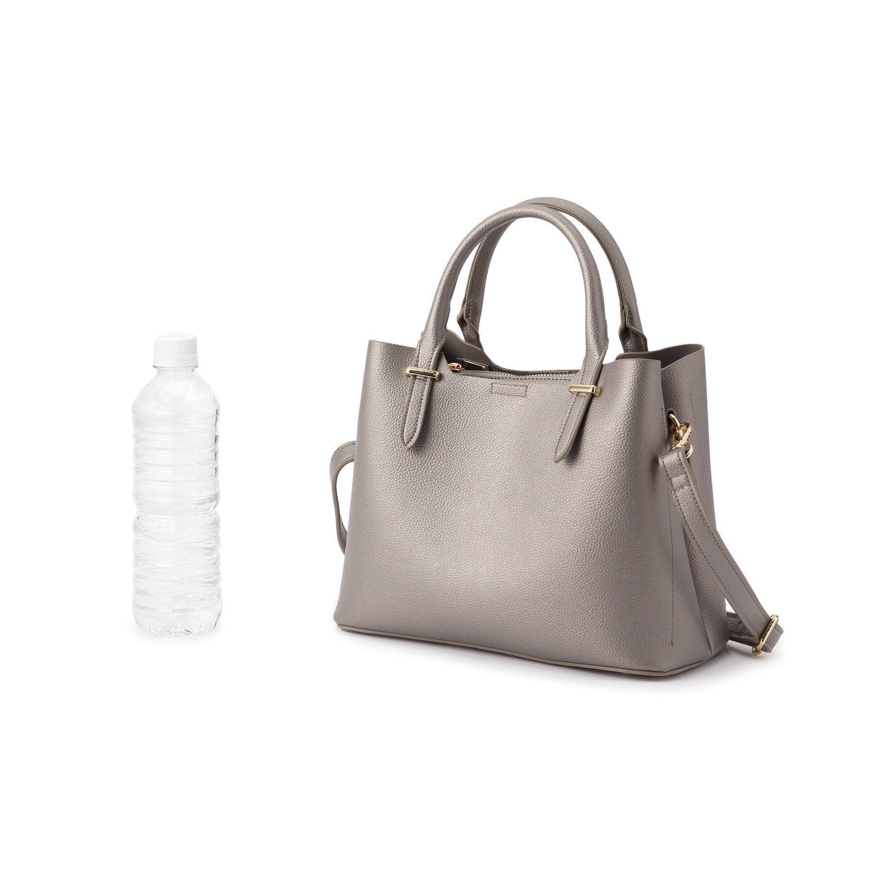 grove「【人間工学】あおりメタルバー2WAYトート」|トートバッグ|