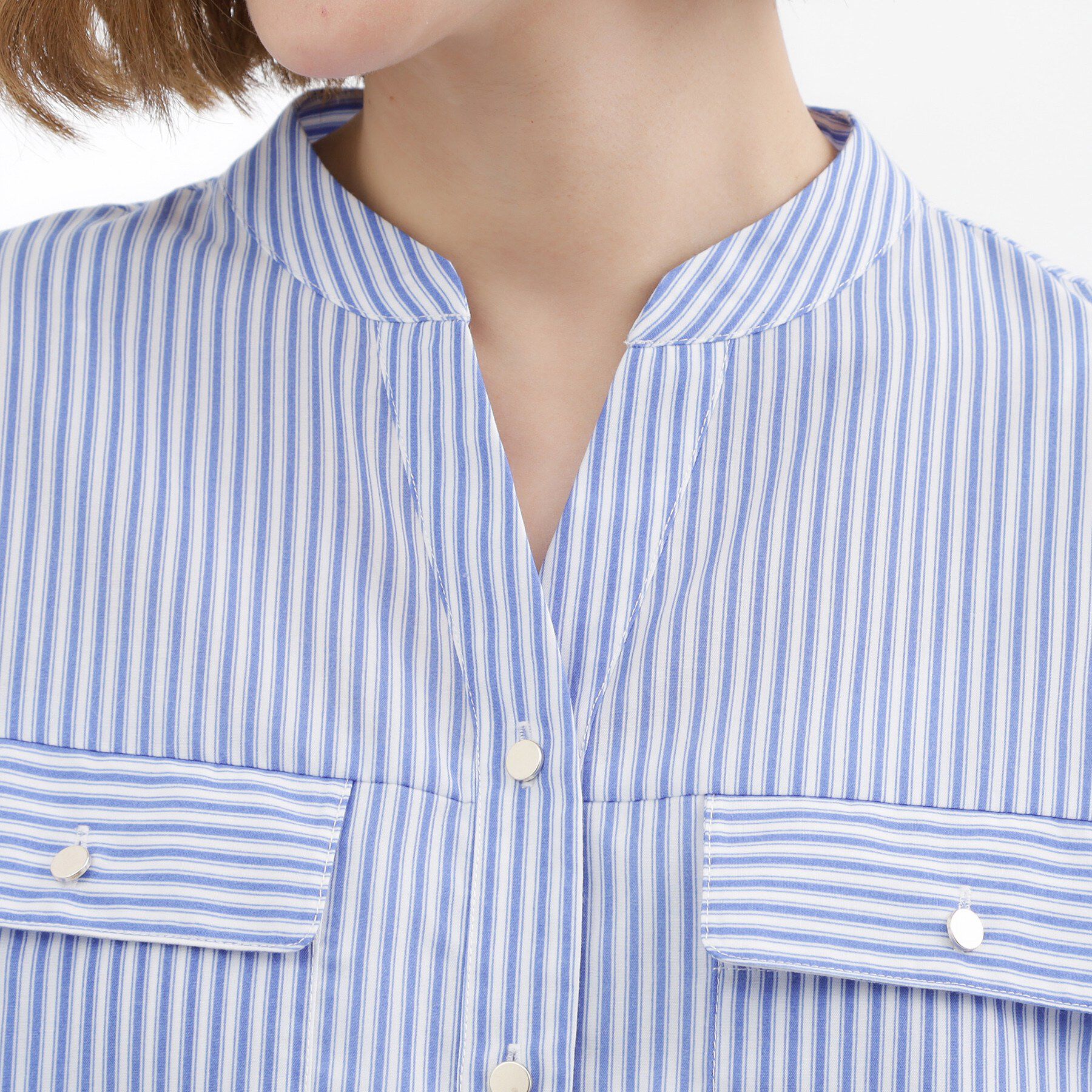 grove「【貴島明日香さん着用】お仕事も普段も。今どきワークシャツブラウス」|シャツ・ブラウス|