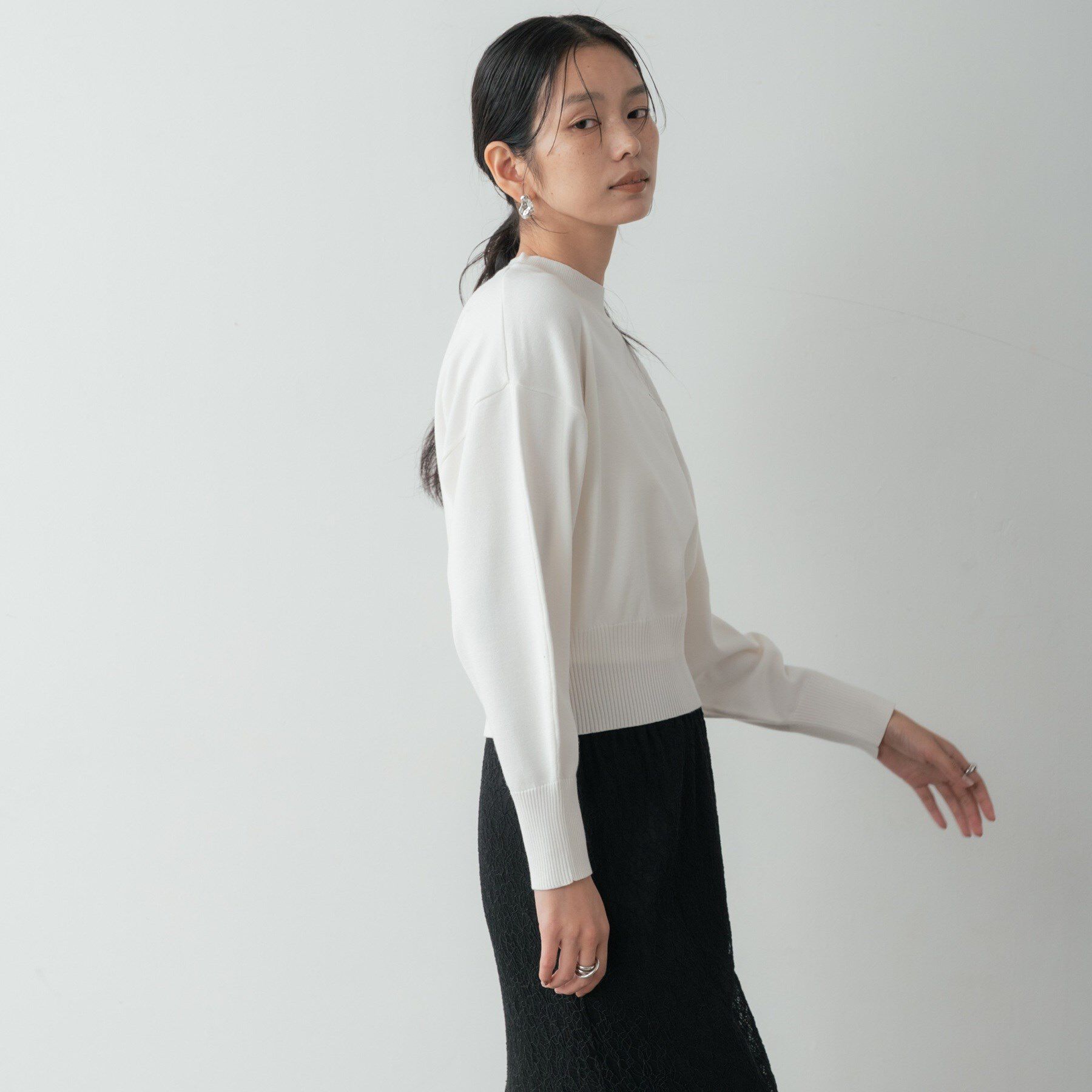 GALLEST「Timeless｜フォルムロゴニット」|ニット・セーター|