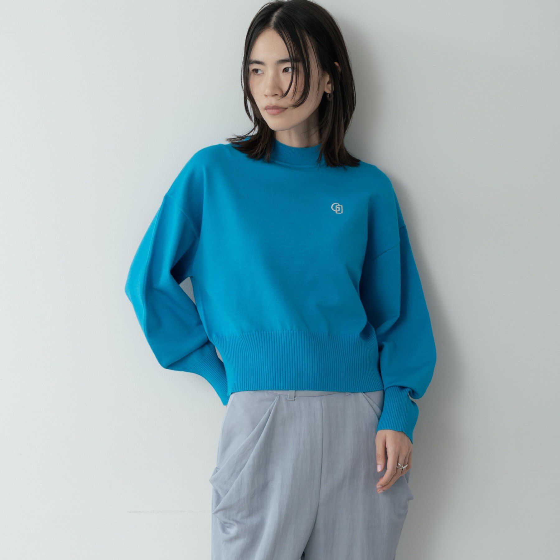 GALLEST「Timeless｜フォルムロゴニット」|ニット・セーター|