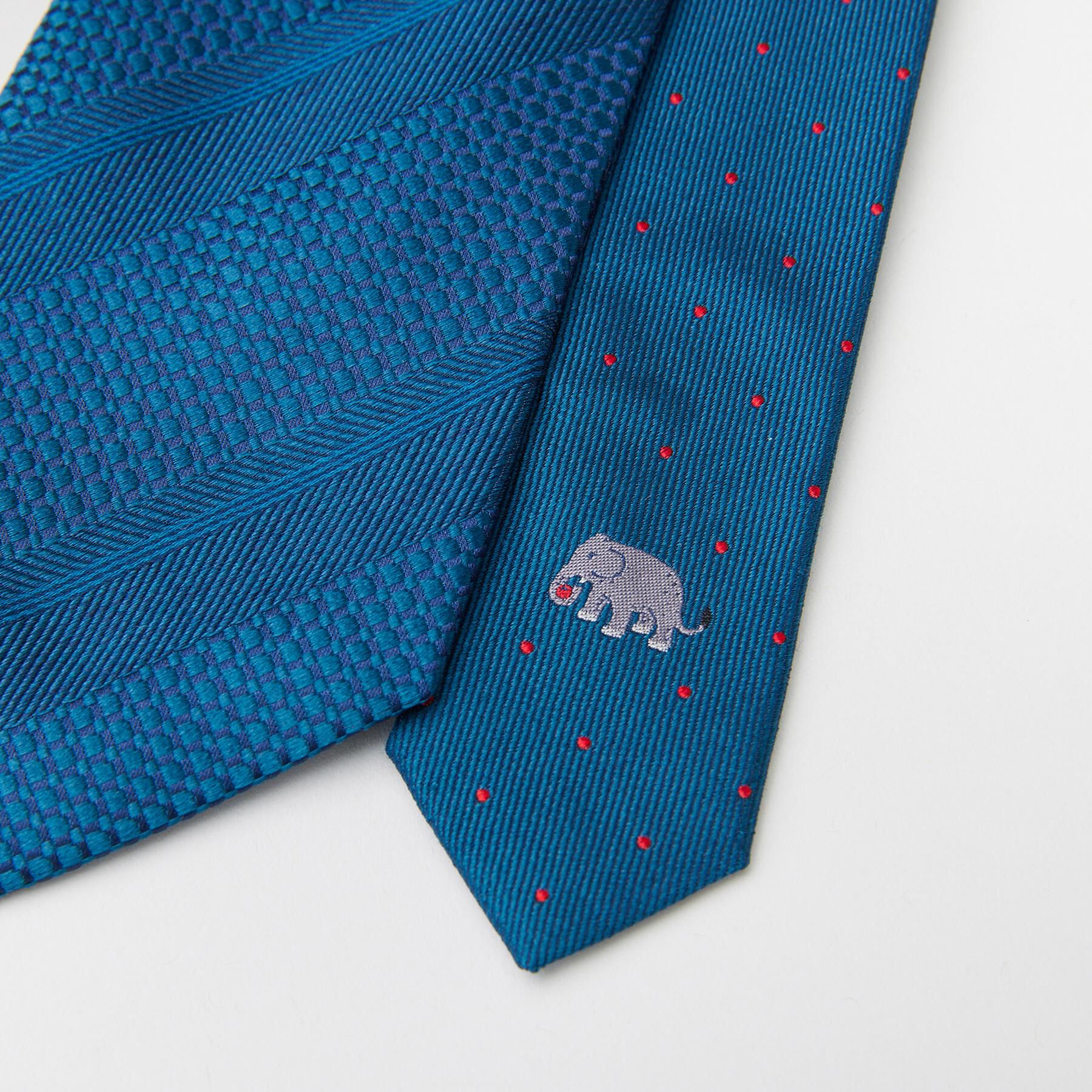 TAKEO KIKUCHI「【BOXセット】animal ネクタイ＆タイバー」|ネクタイ・蝶ネクタイ|