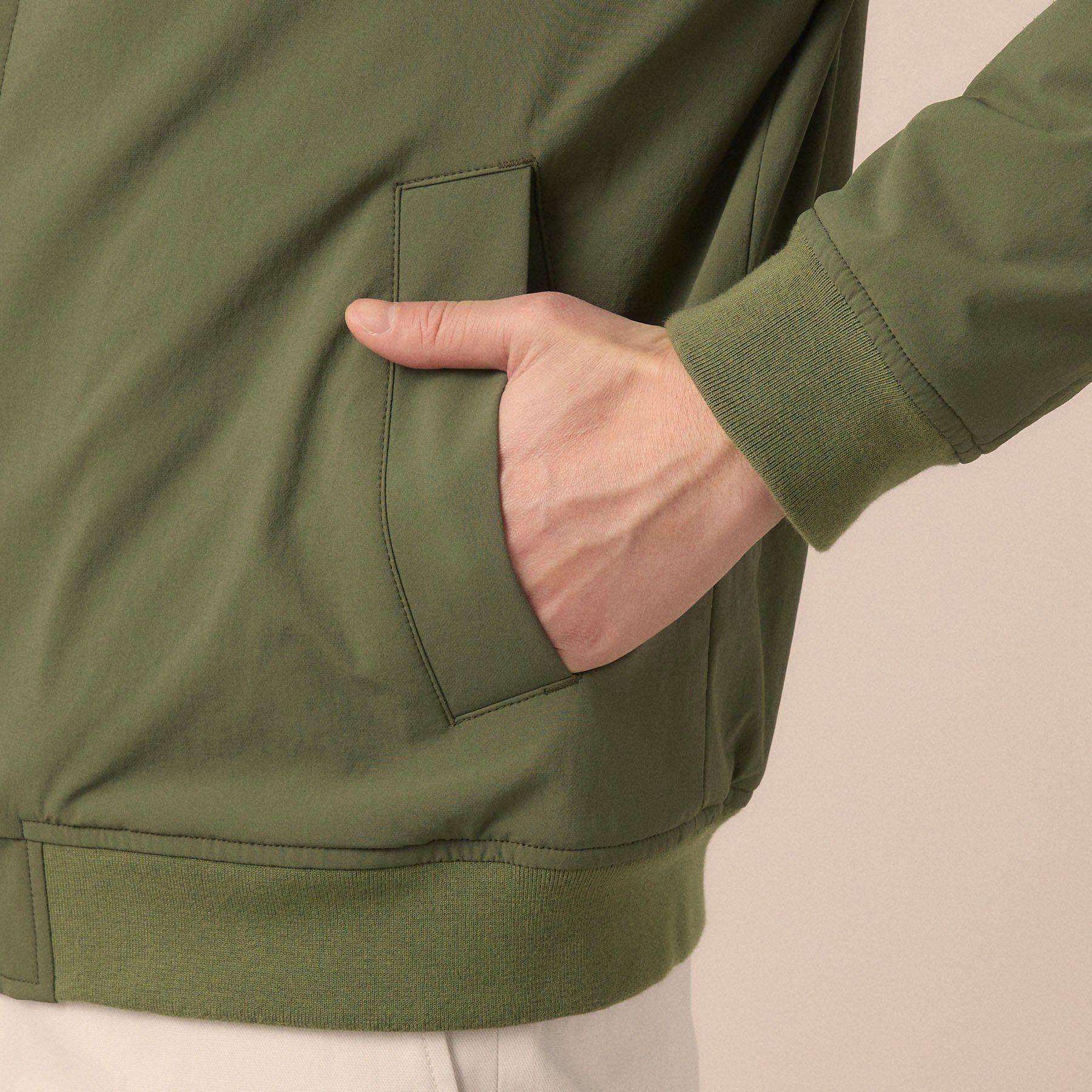 TAKEO KIKUCHI「スタンドカラー ショート リブ ブルゾン」|ブルゾン・スタジャン|