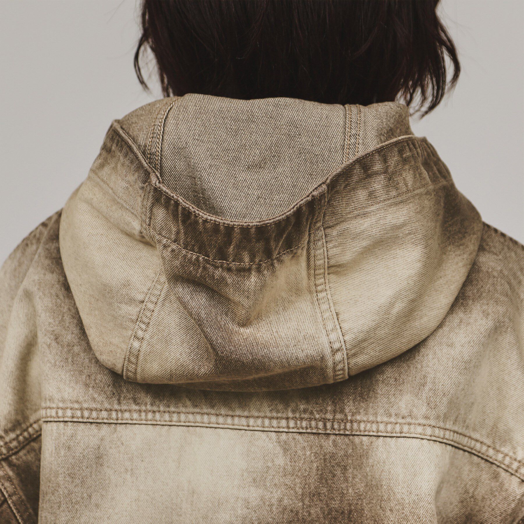 tk.TAKEO KIKUCHI「【セットアップ対応】フーデットデニムブルゾン」|デニムジャケット|