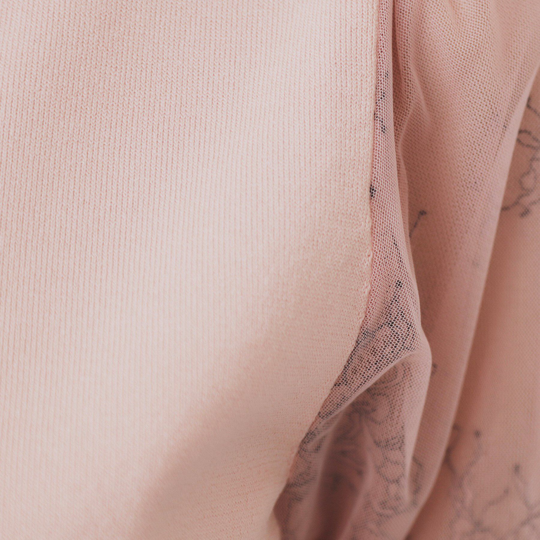 index「チュールレーススリーブニット【洗濯機洗い可】」|ニット・セーター|