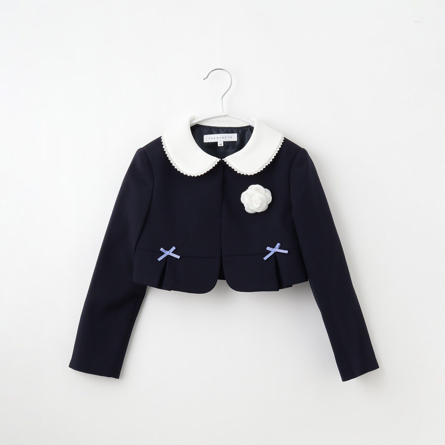 THE SHOP TK「【120－130】チェックワンピース＆ジャケットセット」|ワンピース|