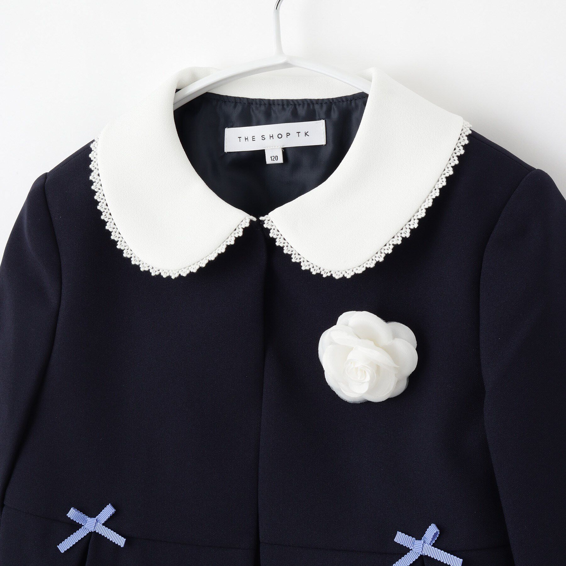 THE SHOP TK「【120－130】チェックワンピース＆ジャケットセット」|ワンピース|