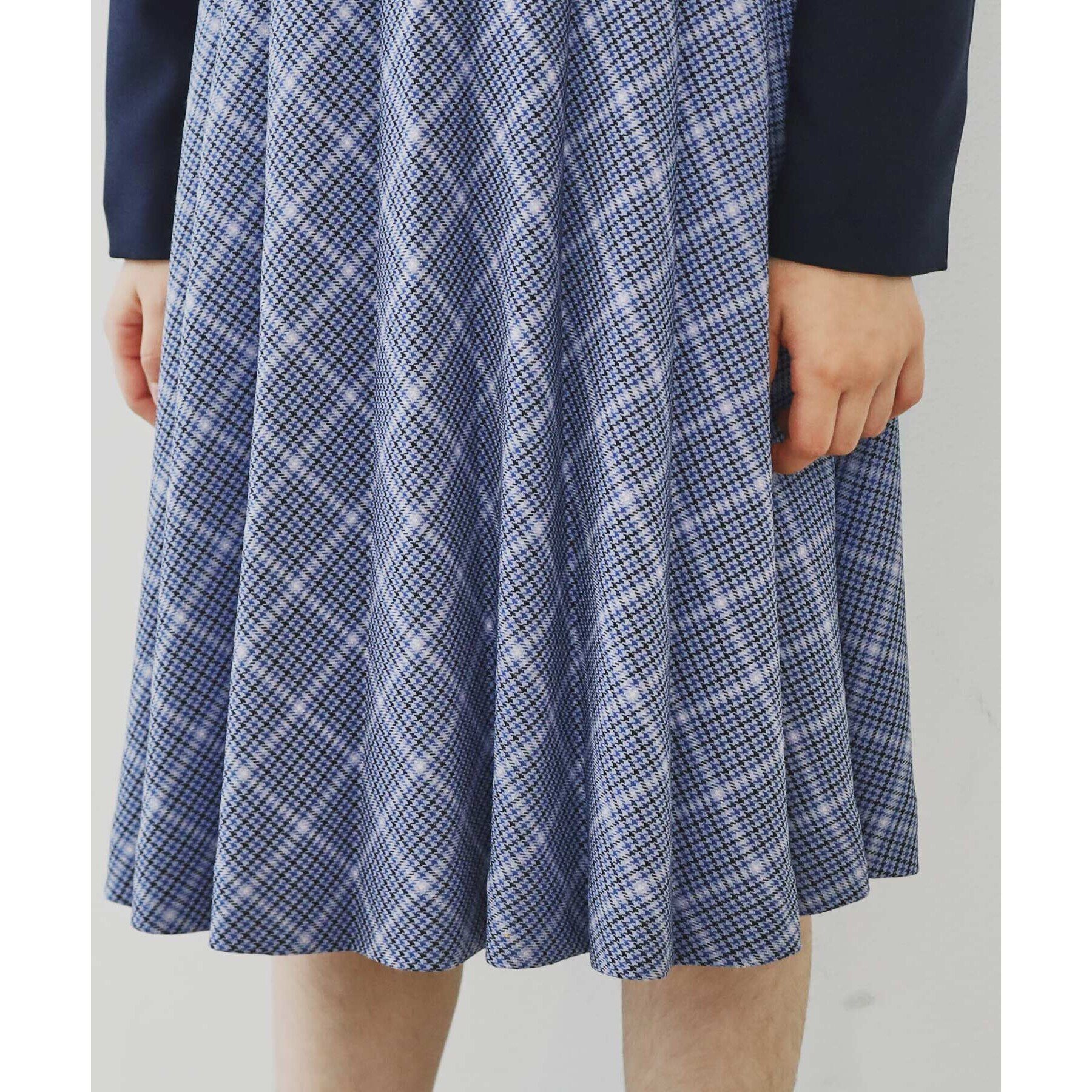 THE SHOP TK「【120－130】チェックワンピース＆ジャケットセット」|ワンピース|