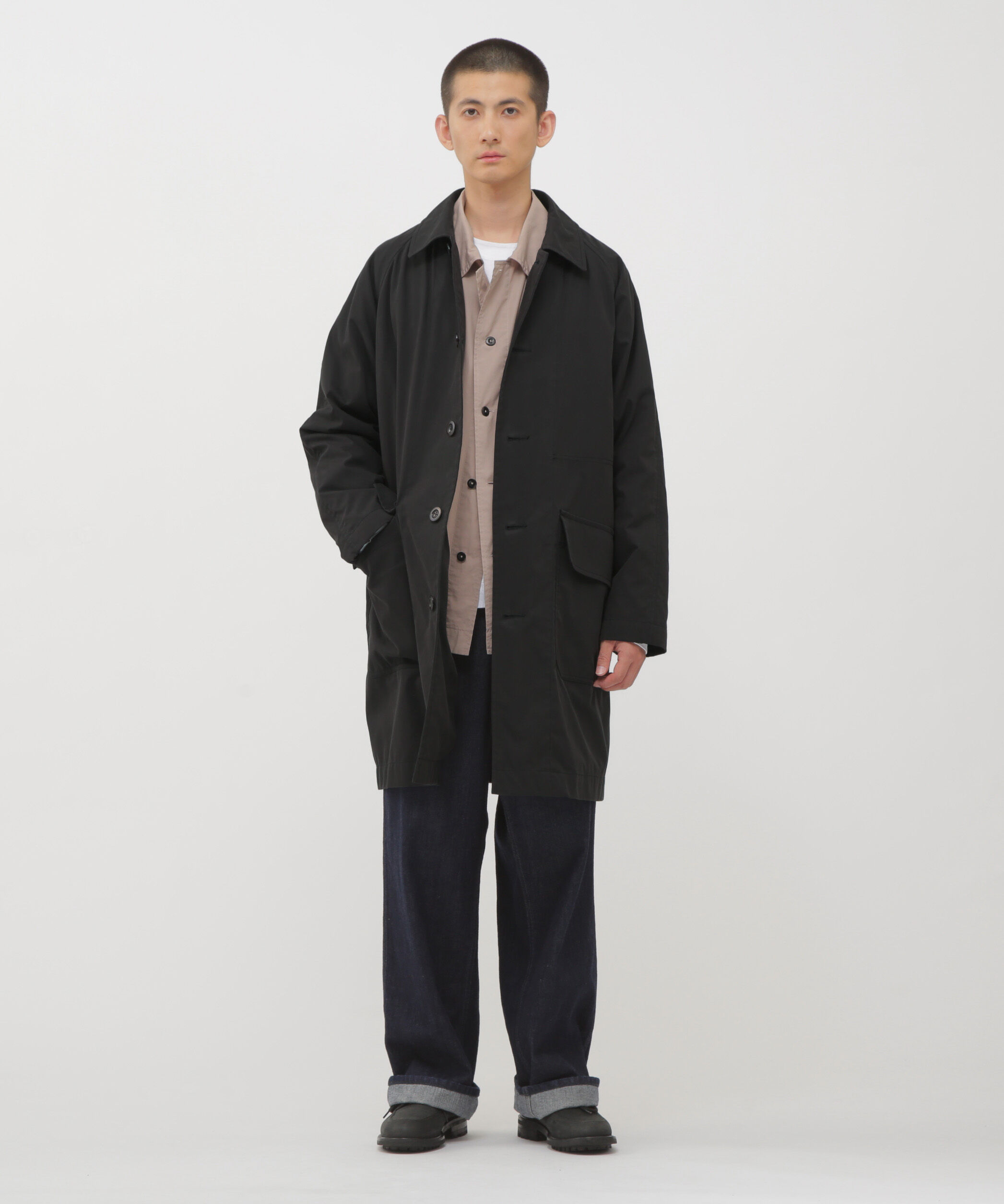 MHL.「WORN COTTON NYLON COAT」|その他|
