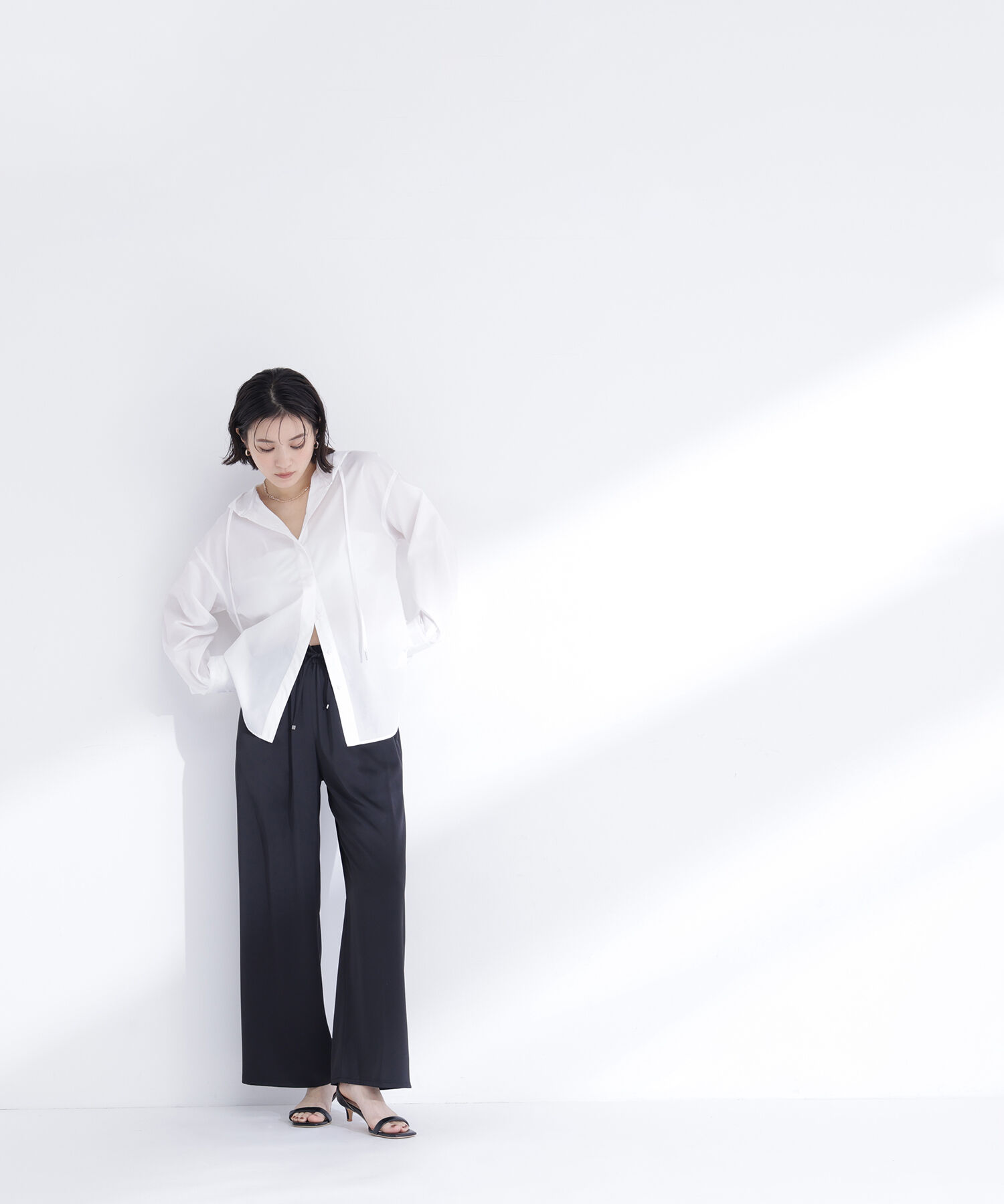  「サテンイージーパンツ」|その他|