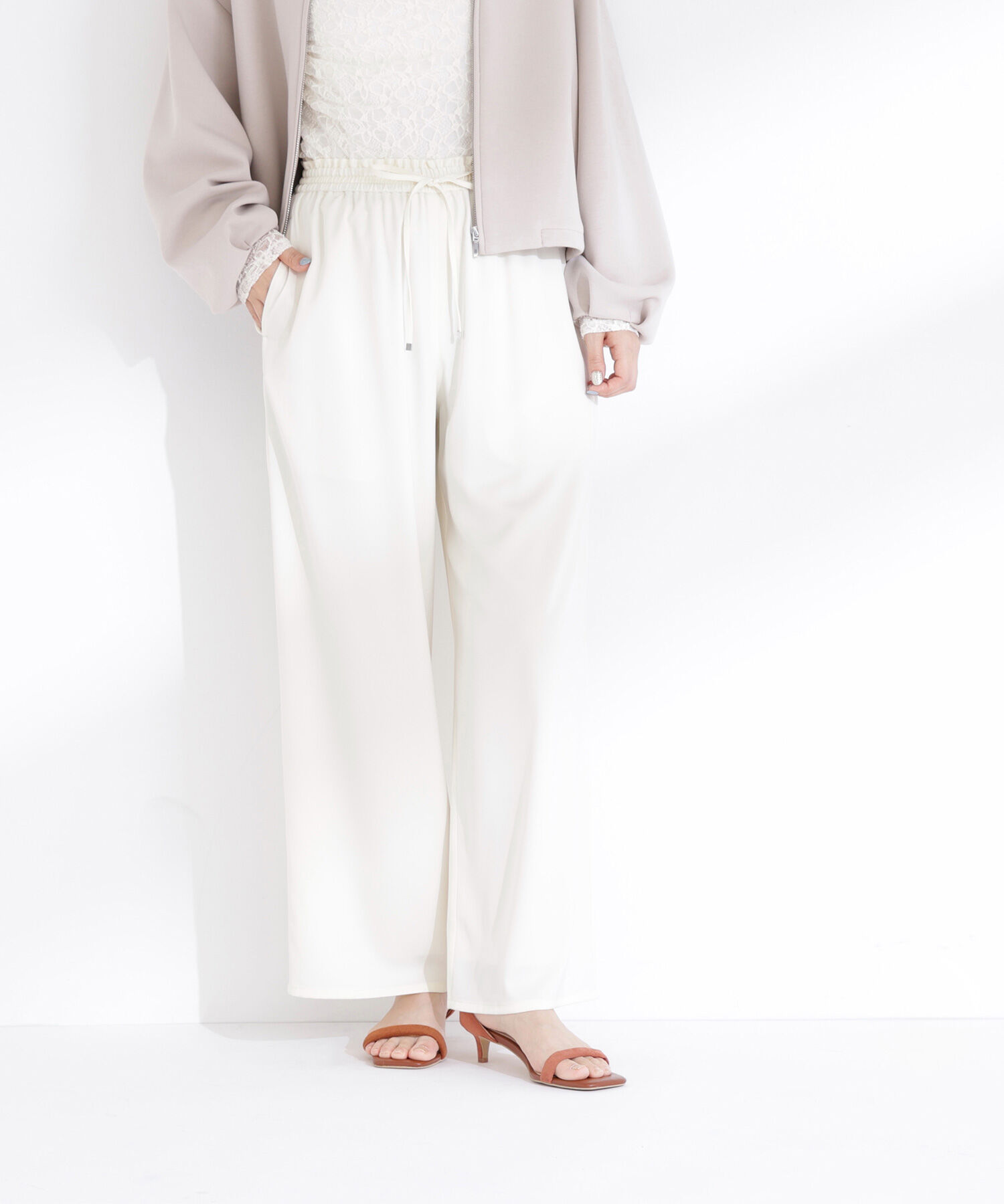  「サテンイージーパンツ」|その他|