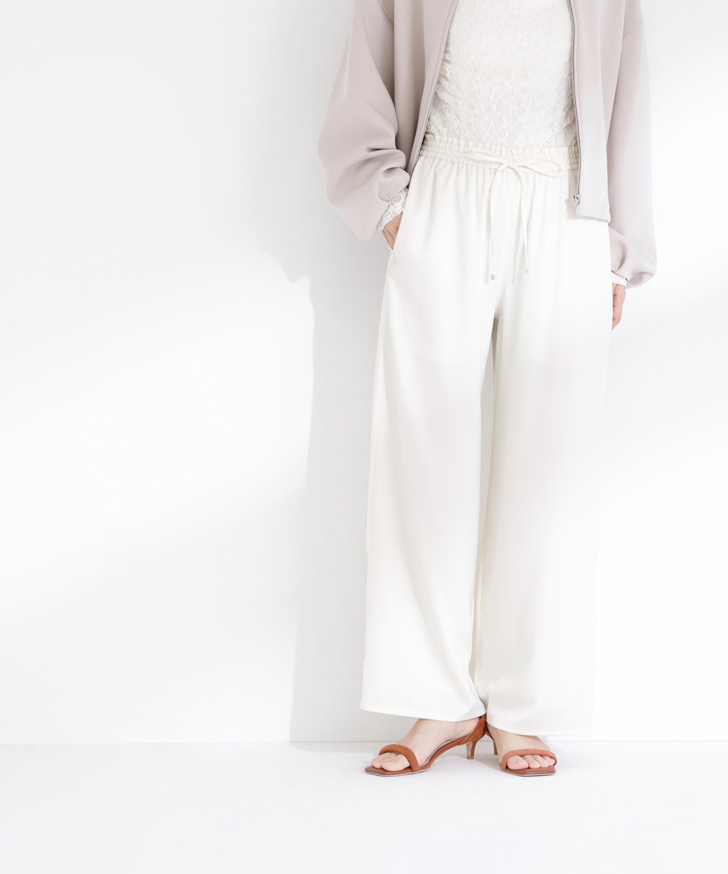  「サテンイージーパンツ」|その他|