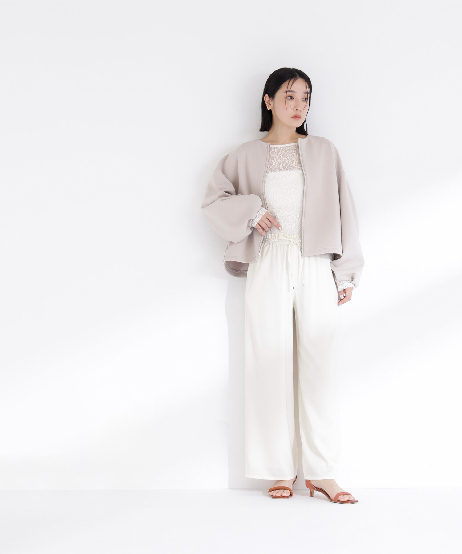  「サテンイージーパンツ」|その他|