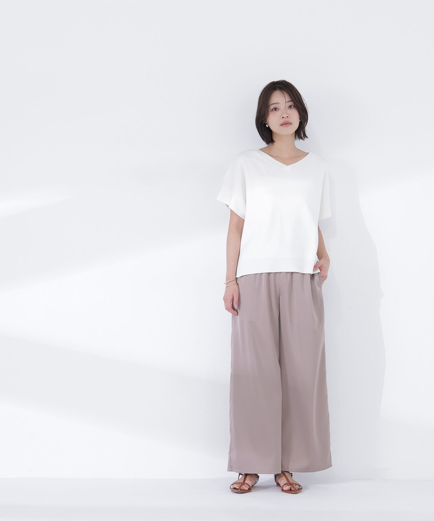  「サテンイージーパンツ」|その他|