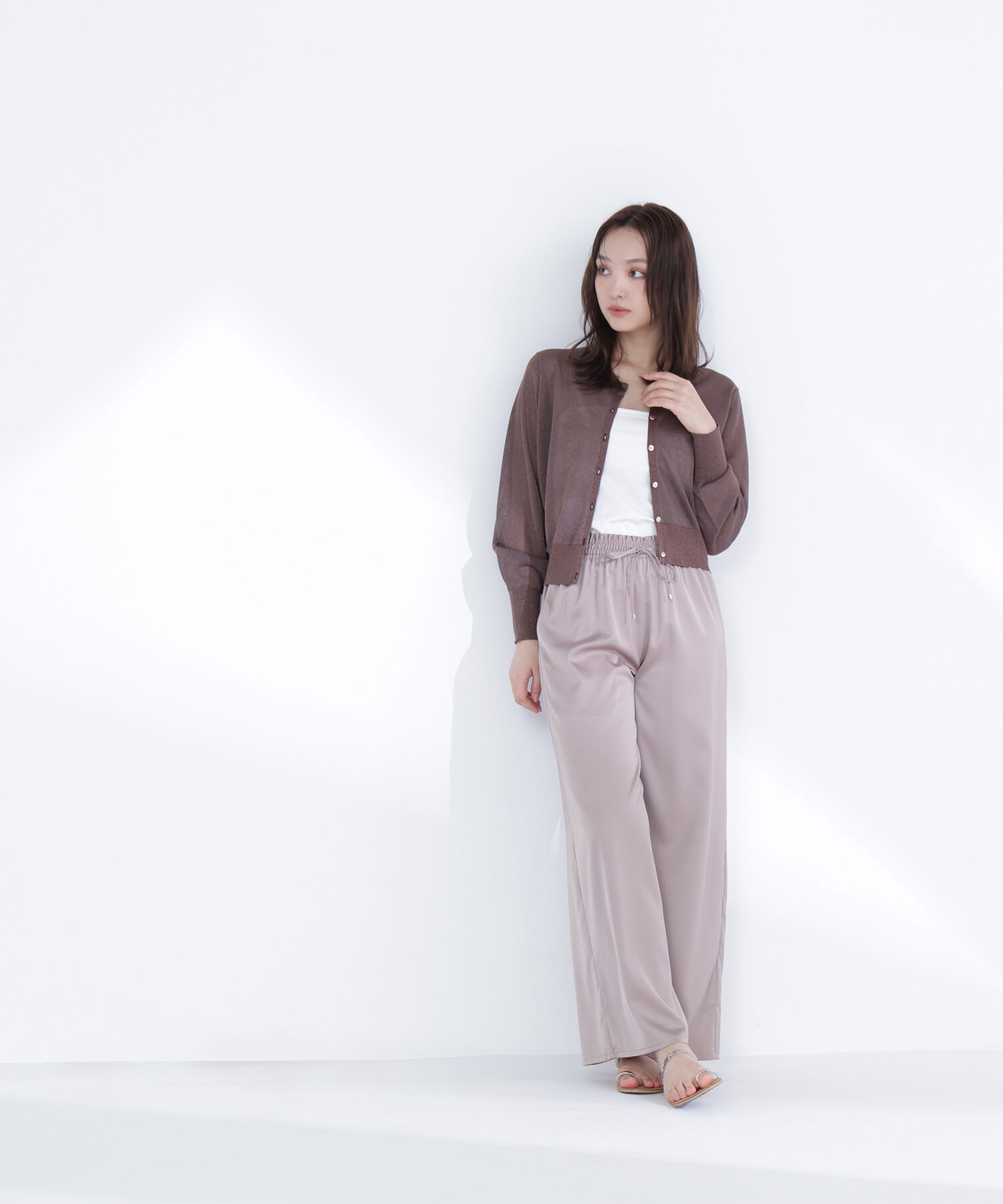  「サテンイージーパンツ」|その他|