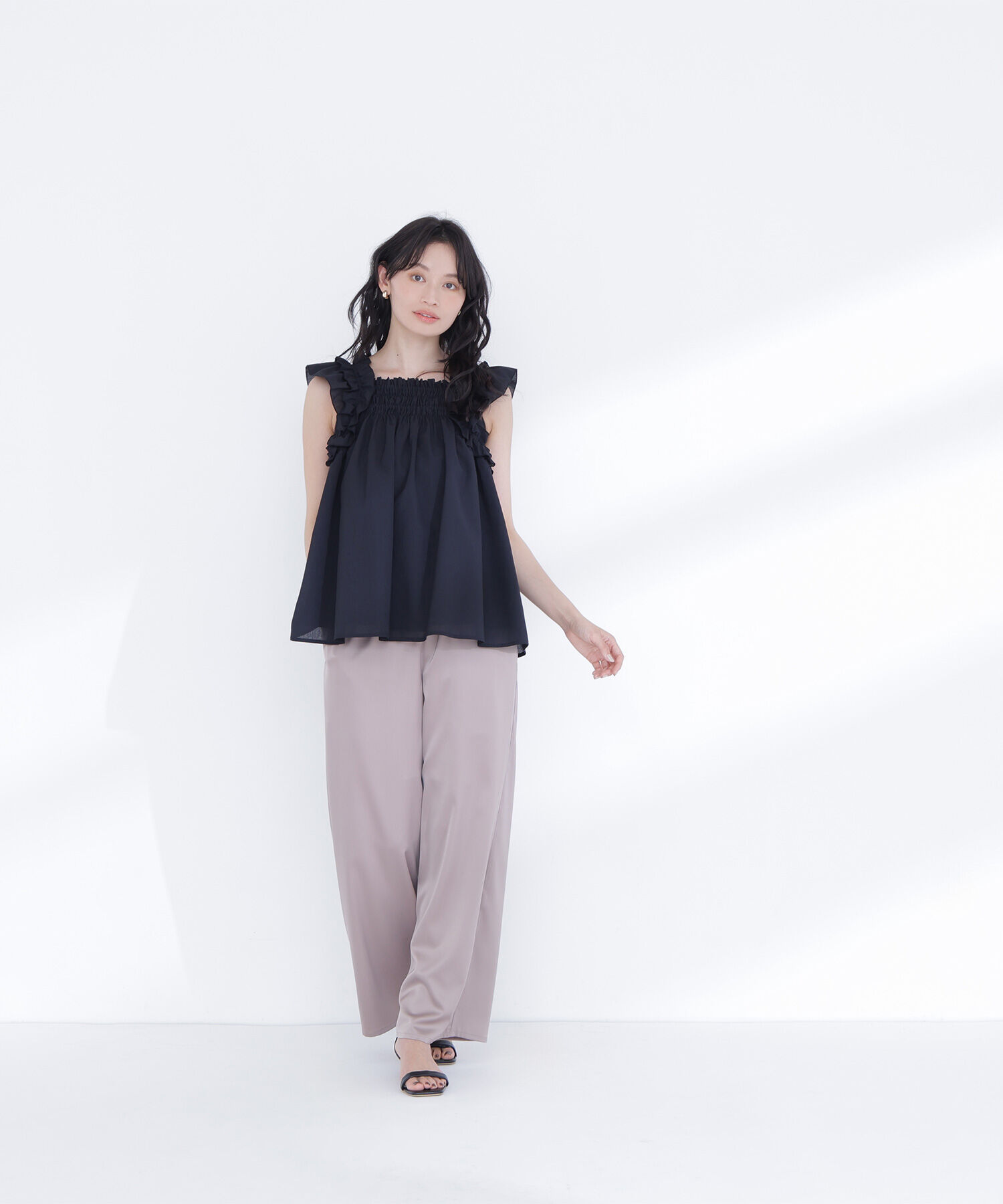  「サテンイージーパンツ」|その他|