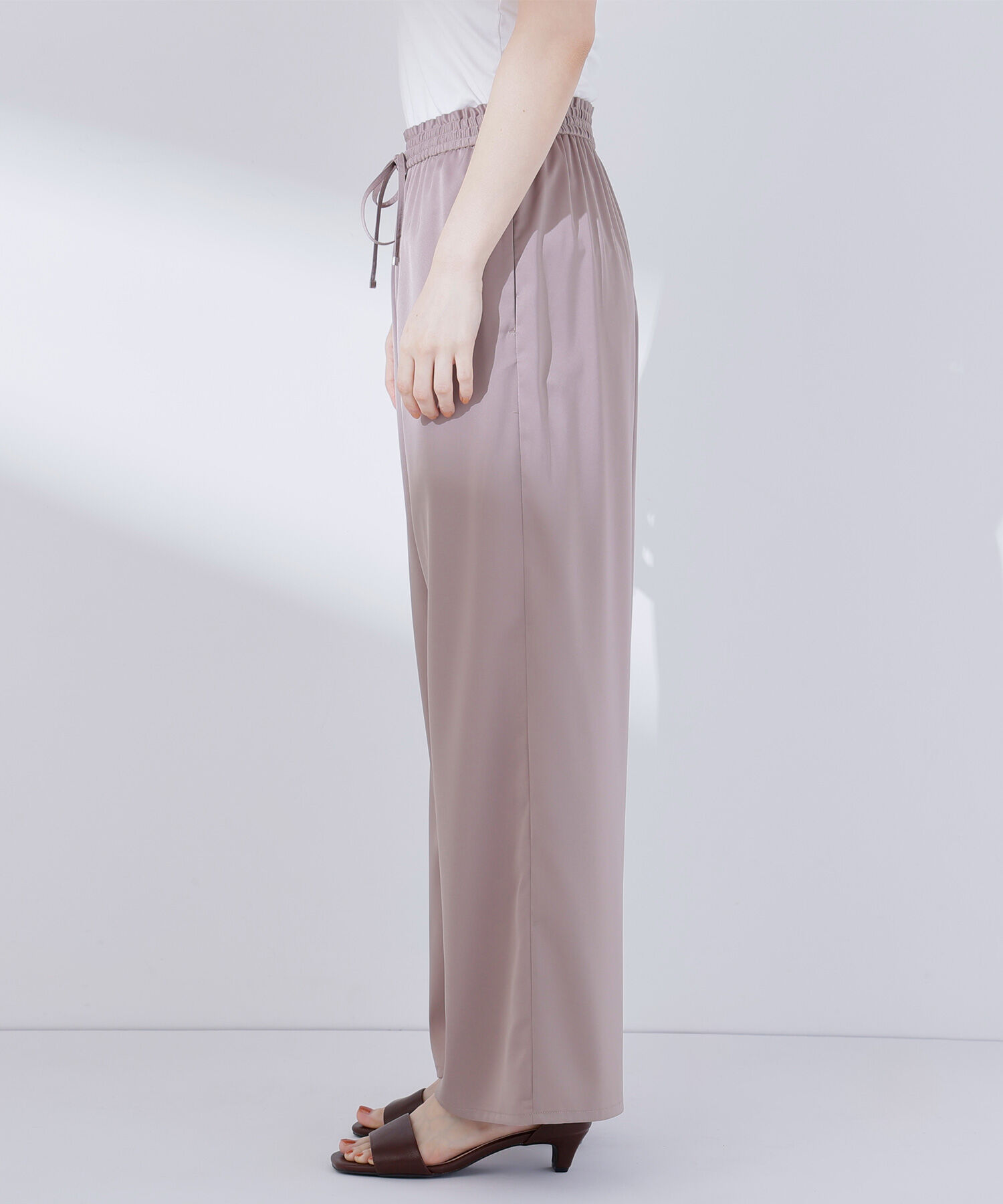  「サテンイージーパンツ」|その他|