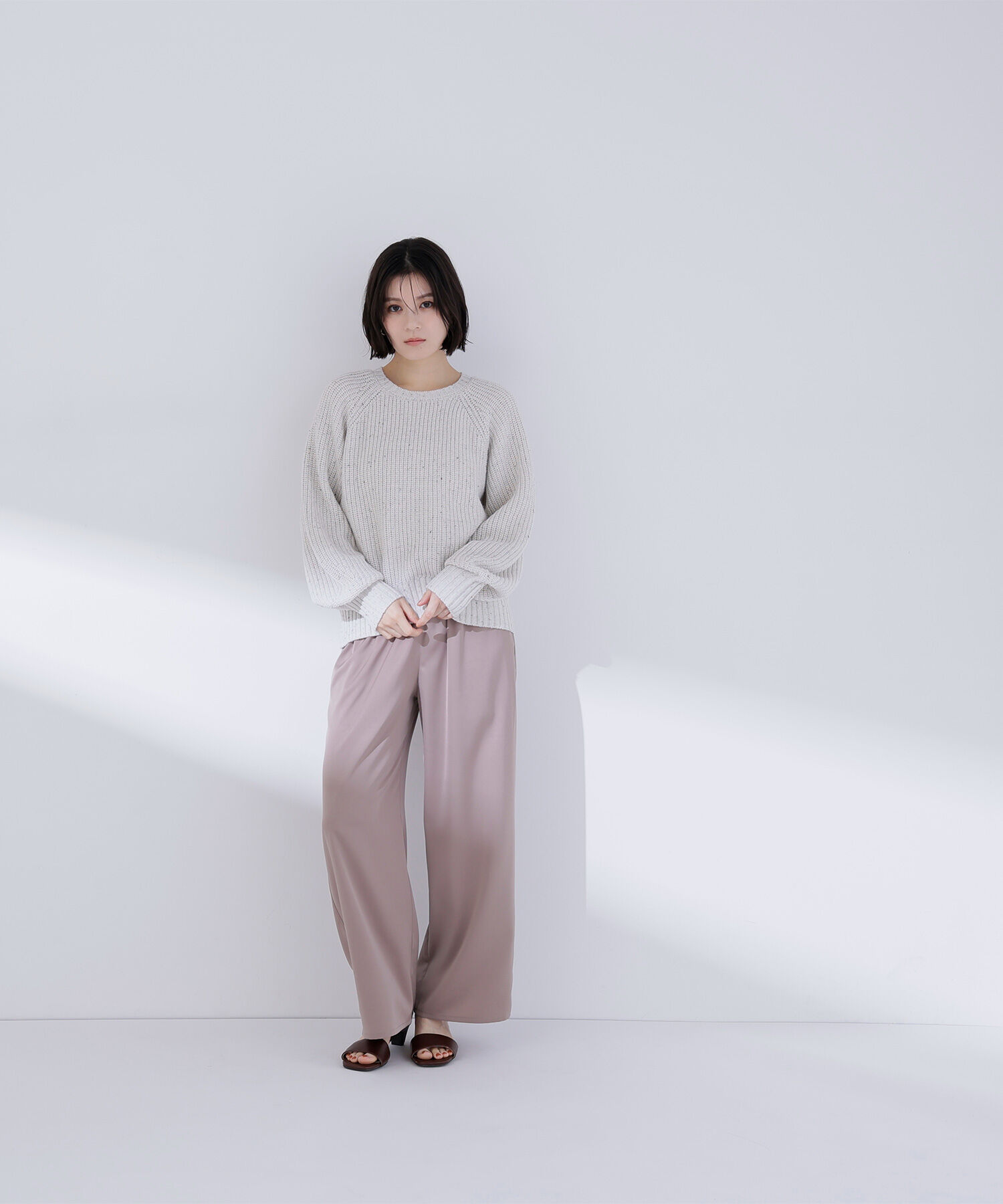  「サテンイージーパンツ」|その他|