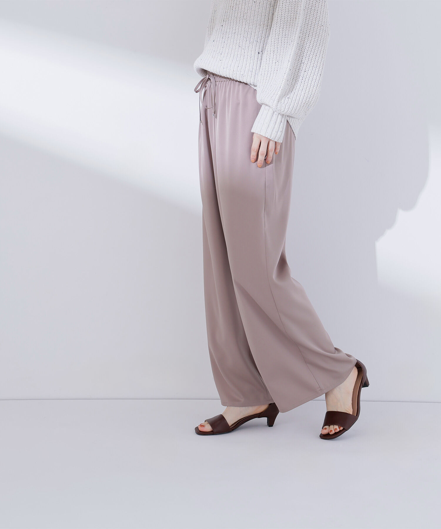  「サテンイージーパンツ」|その他|