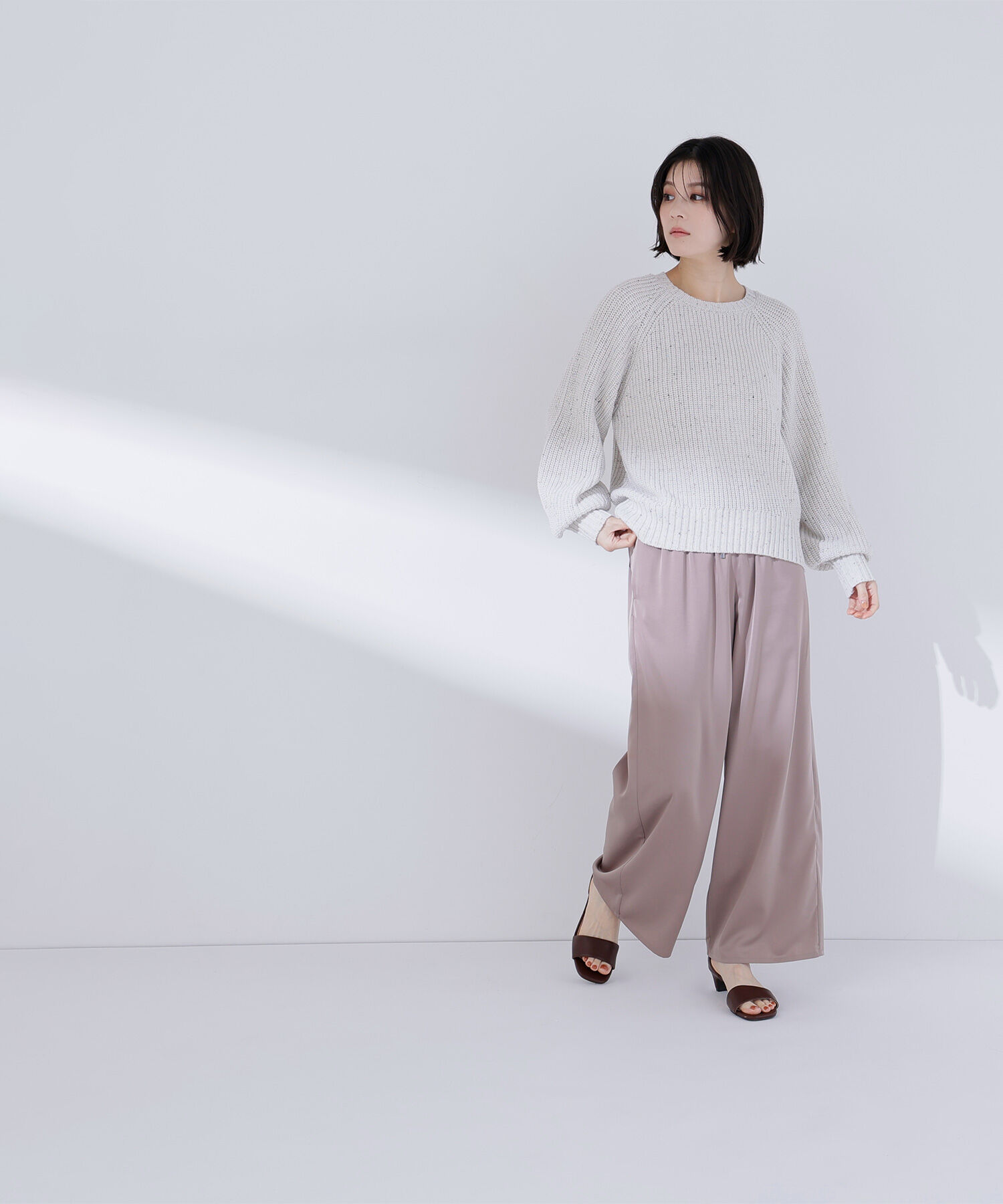  「サテンイージーパンツ」|その他|