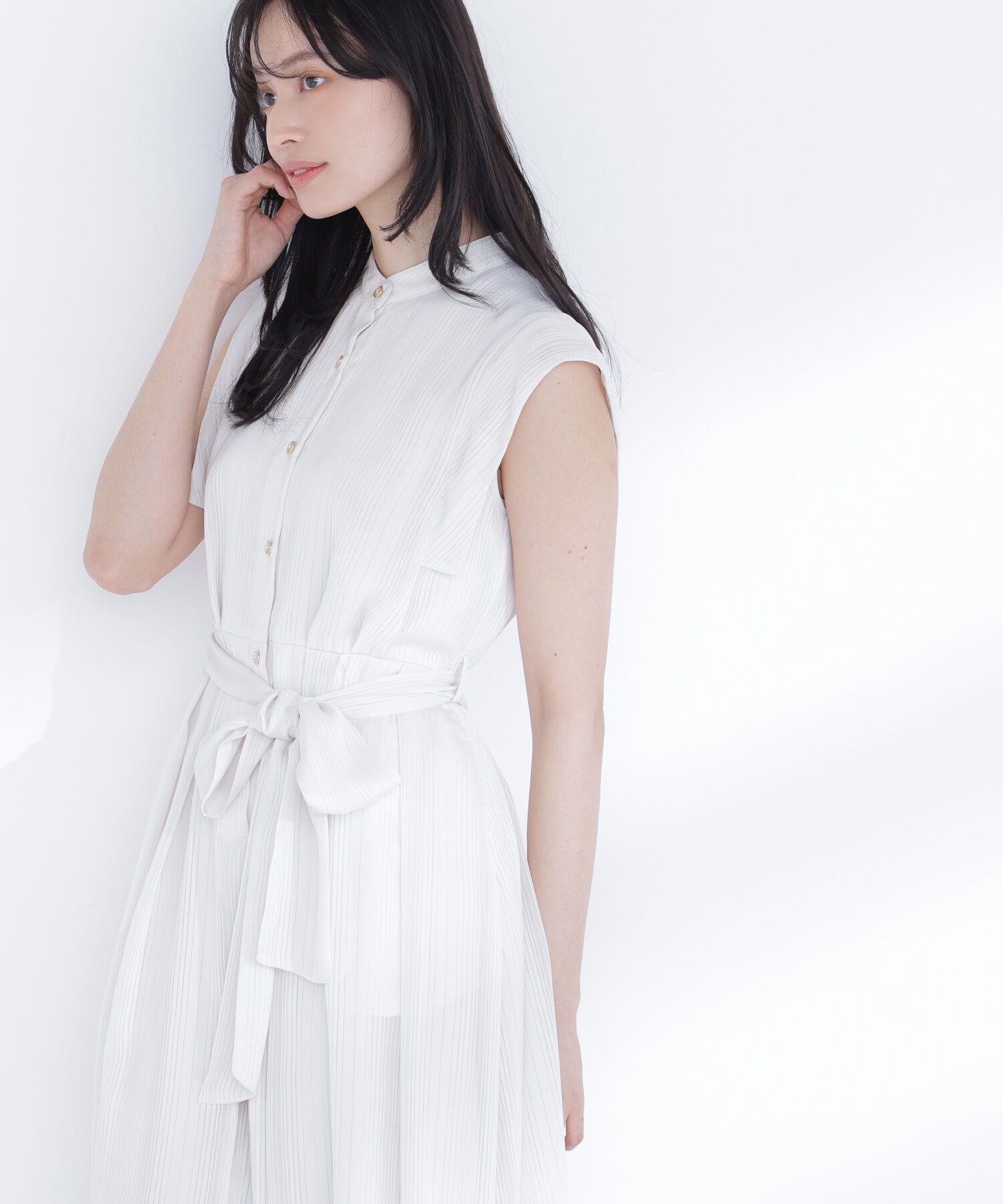  「シャドーストライプワンピース」|ワンピース|