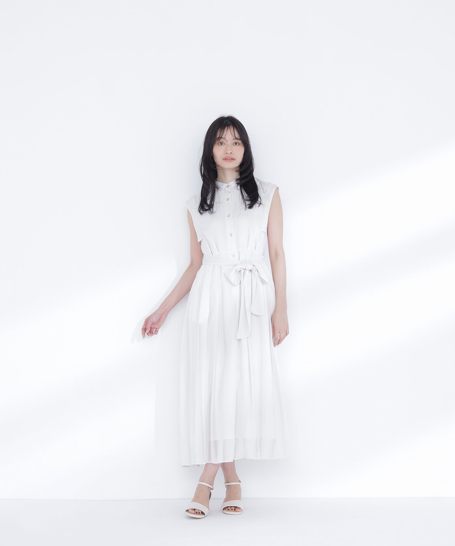  「シャドーストライプワンピース」|ワンピース|