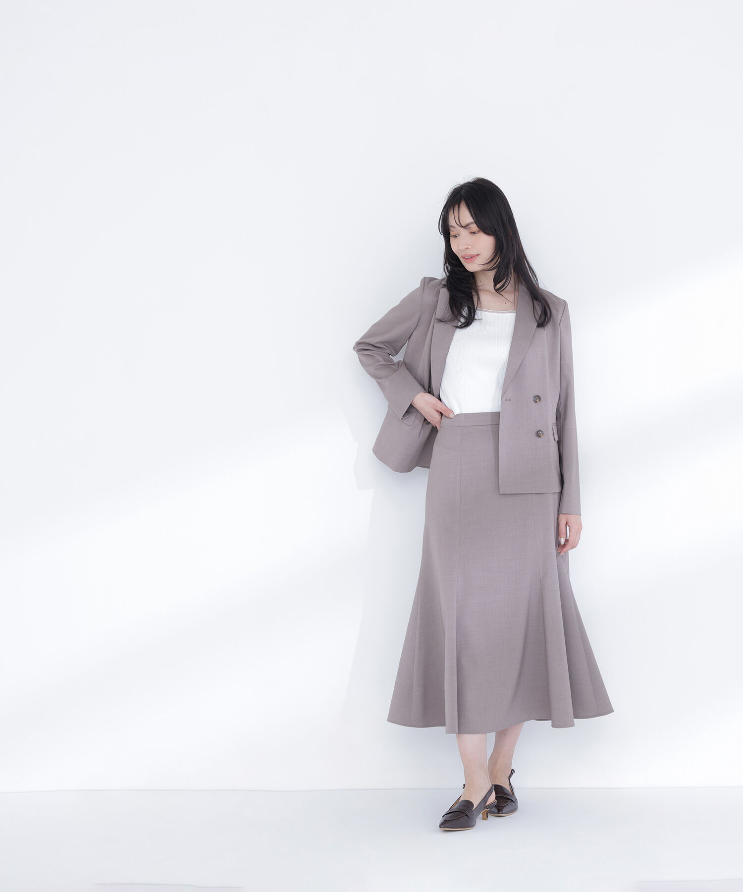  「ライトツイル SETUP ダブルブレストジャケット」|その他|