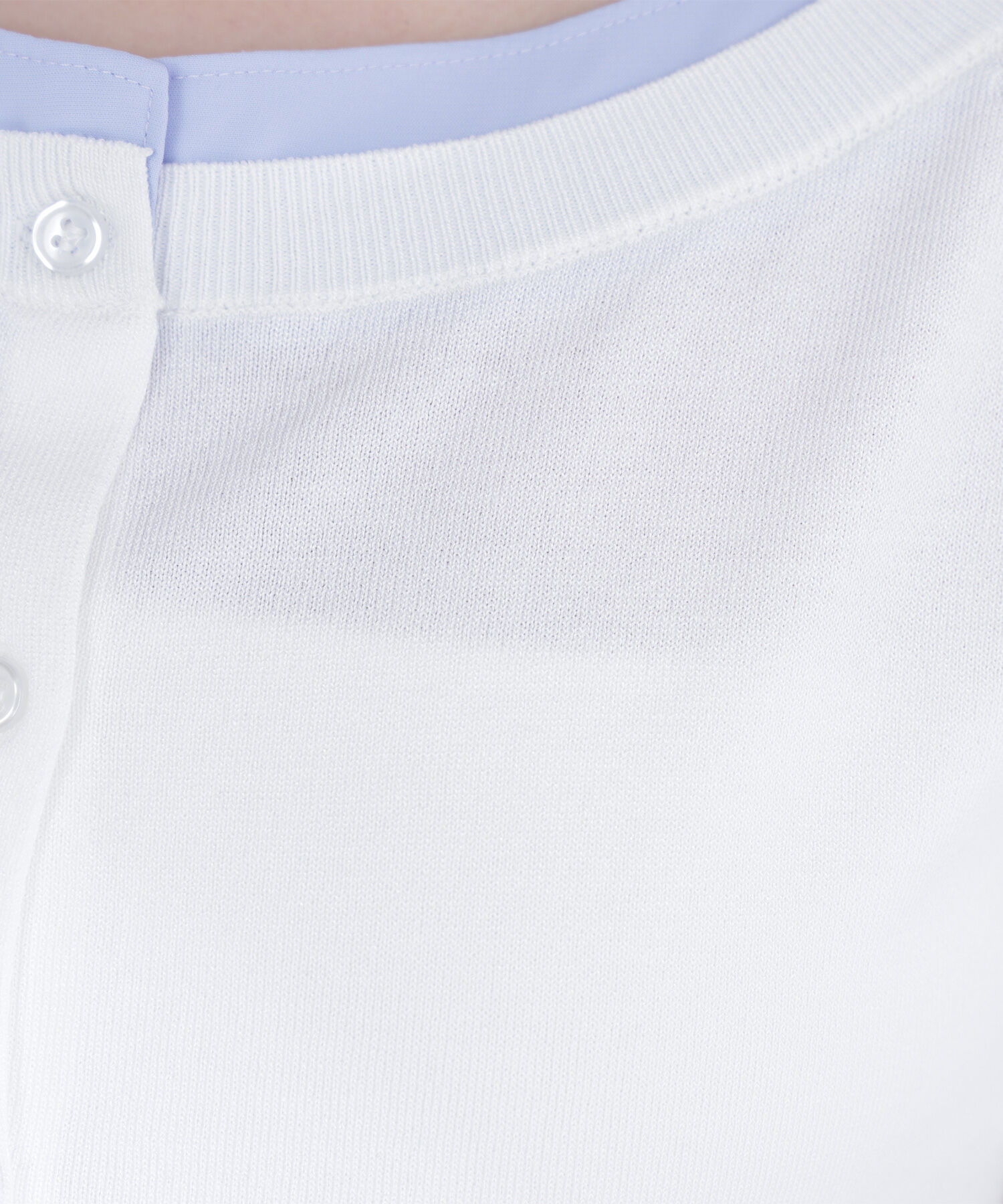  「シャツドッキングボートネックニット」|ニット・セーター|