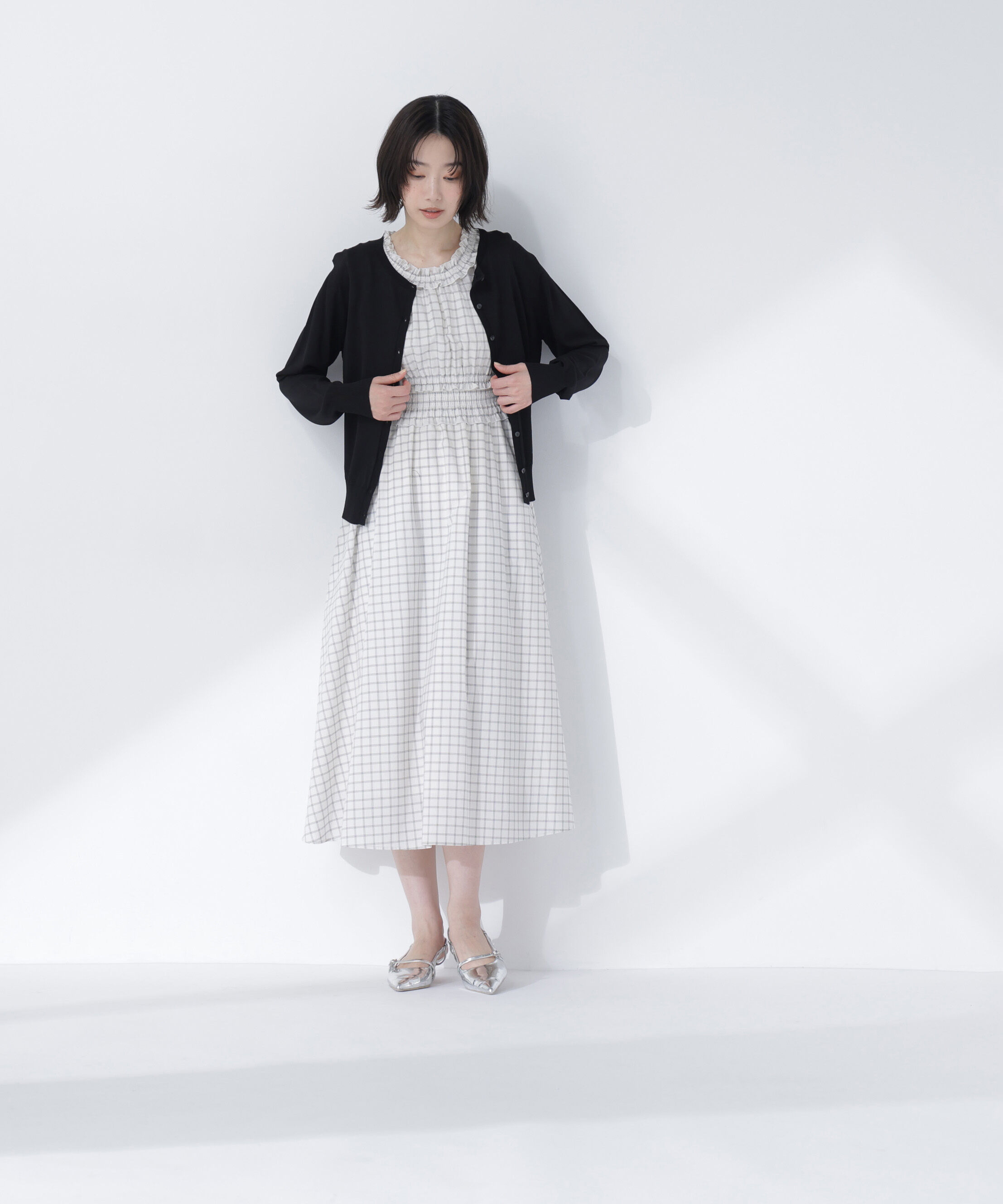  「レーヨンナイロンカーディガン」|ニット・セーター|