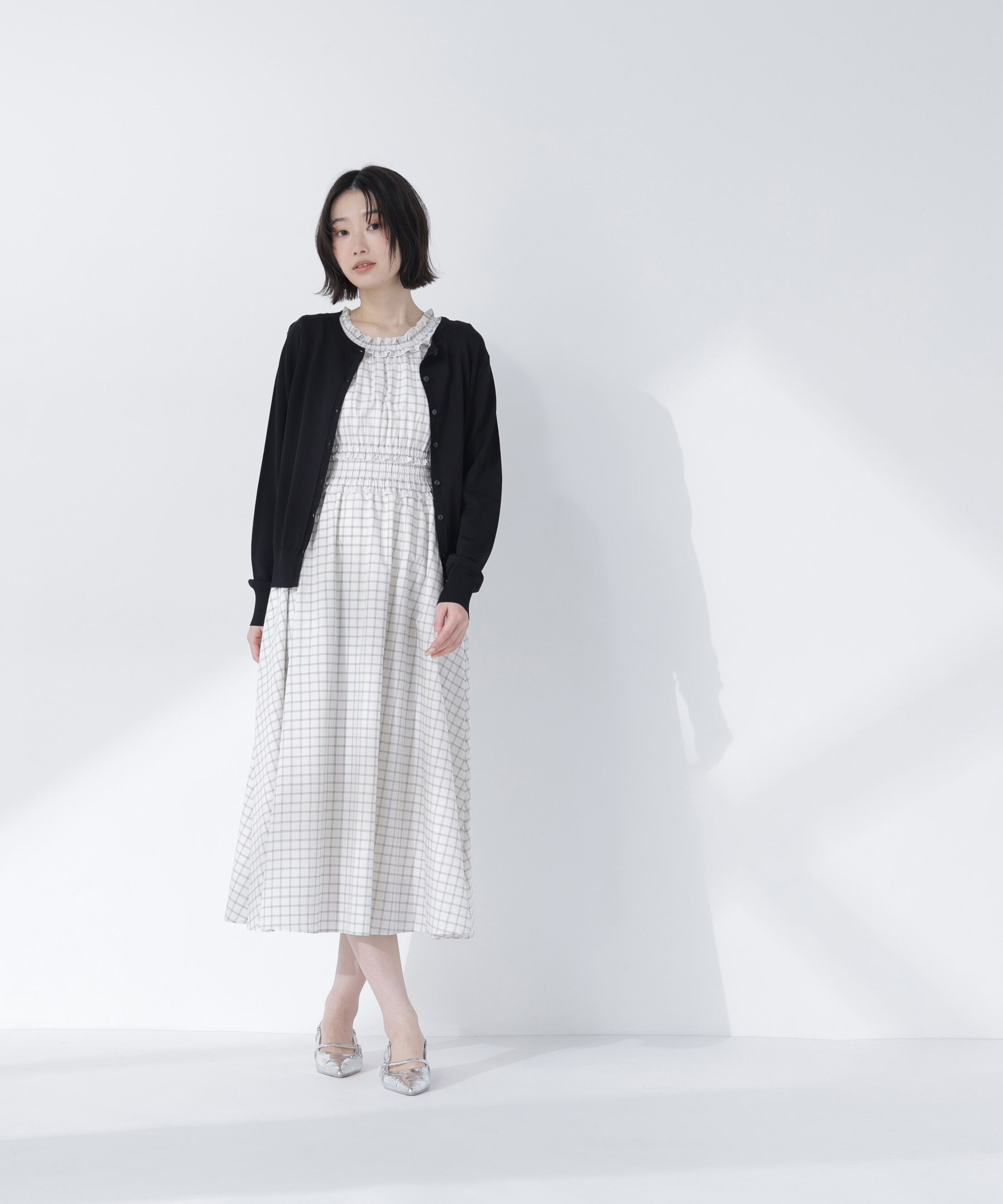  「レーヨンナイロンカーディガン」|ニット・セーター|