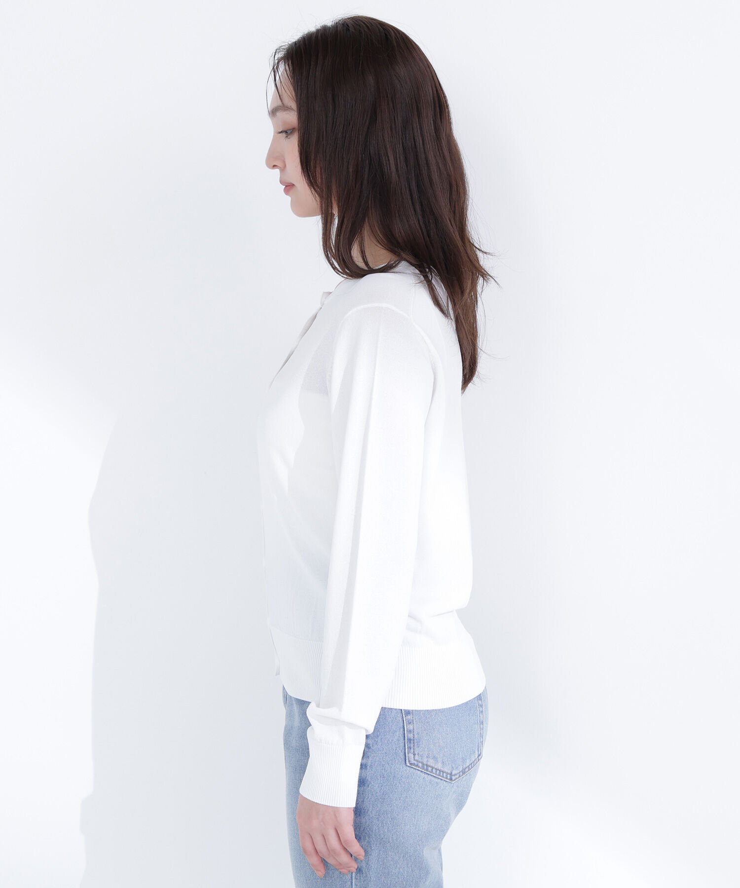  「レーヨンナイロンカーディガン」|ニット・セーター|