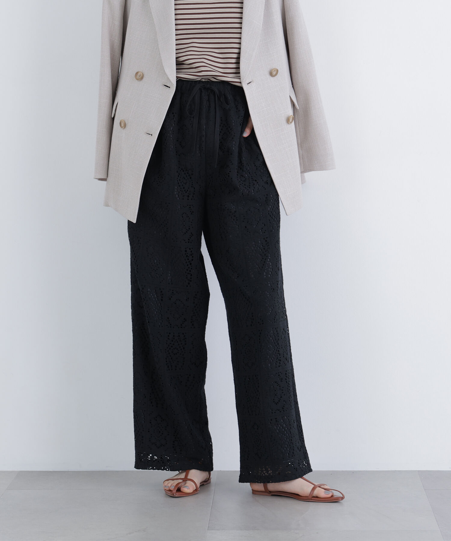  「〈N.〉レースイージーパンツ」|その他|