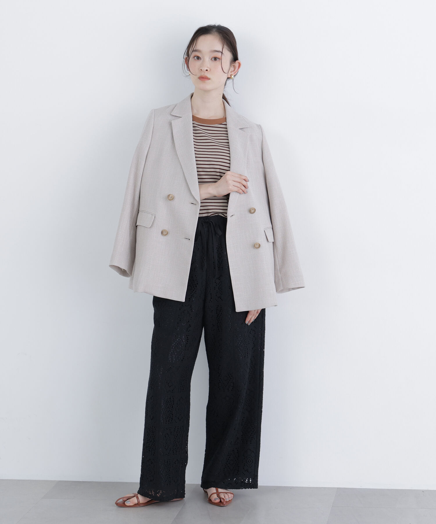  「〈N.〉レースイージーパンツ」|その他|