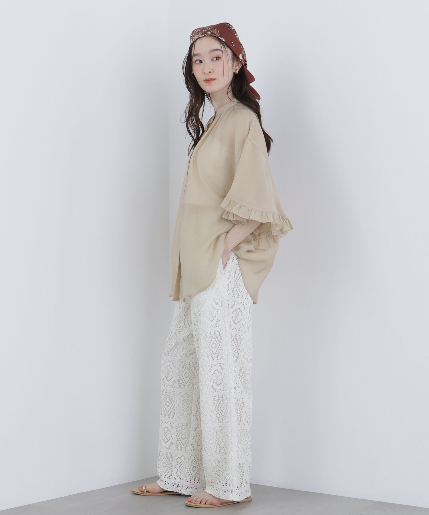  「〈N.〉レースイージーパンツ」|その他|