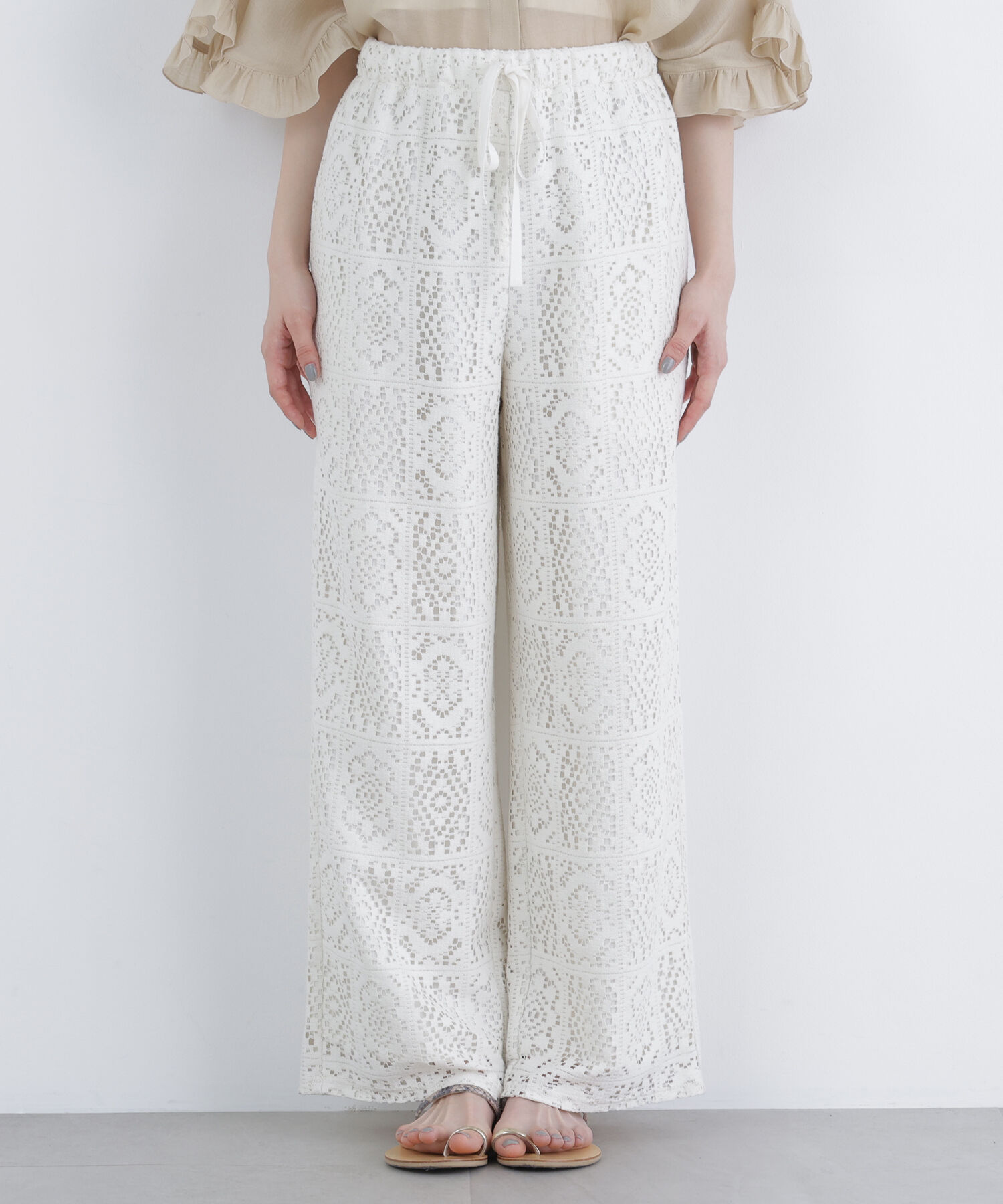  「〈N.〉レースイージーパンツ」|その他|