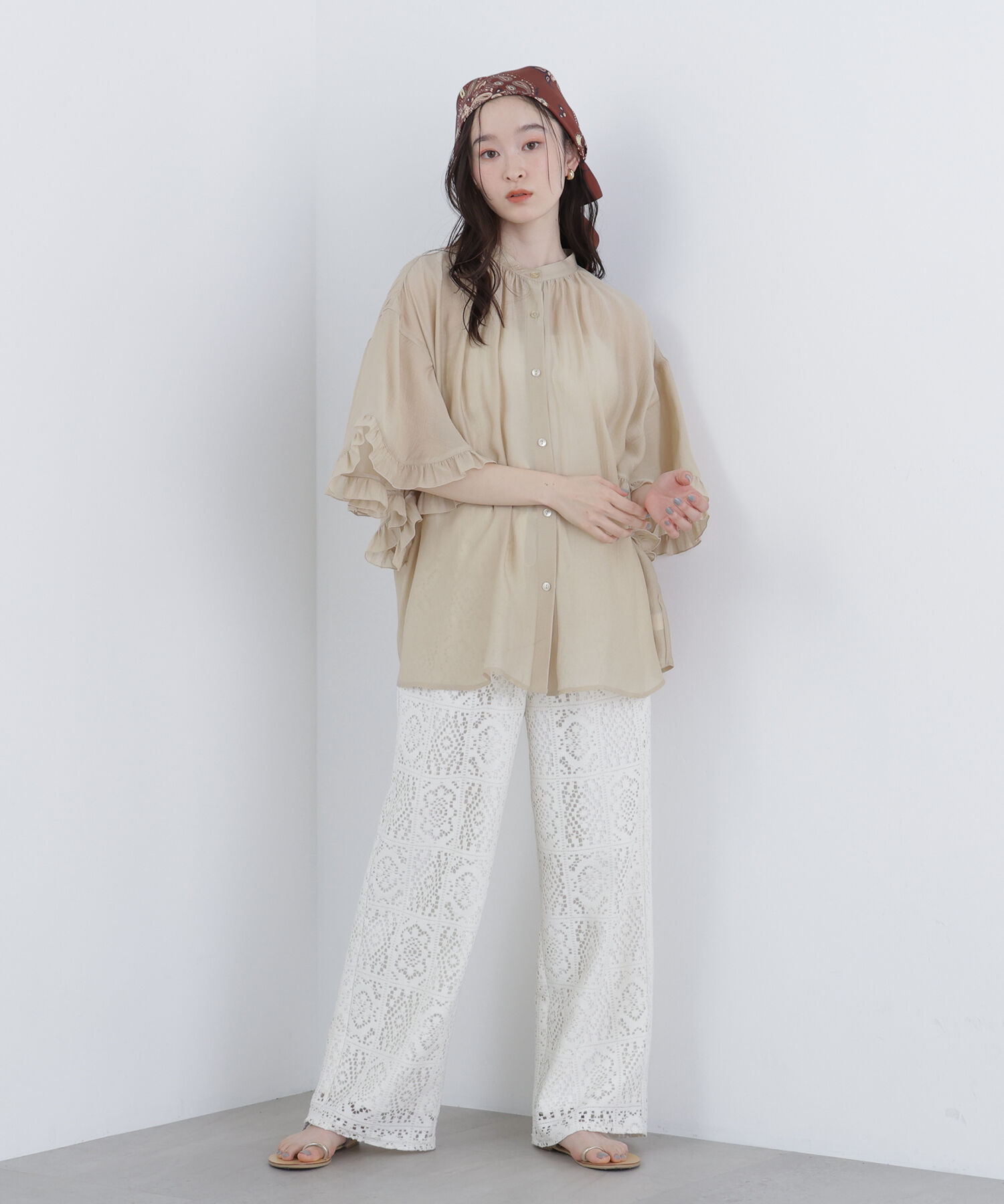  「〈N.〉レースイージーパンツ」|その他|