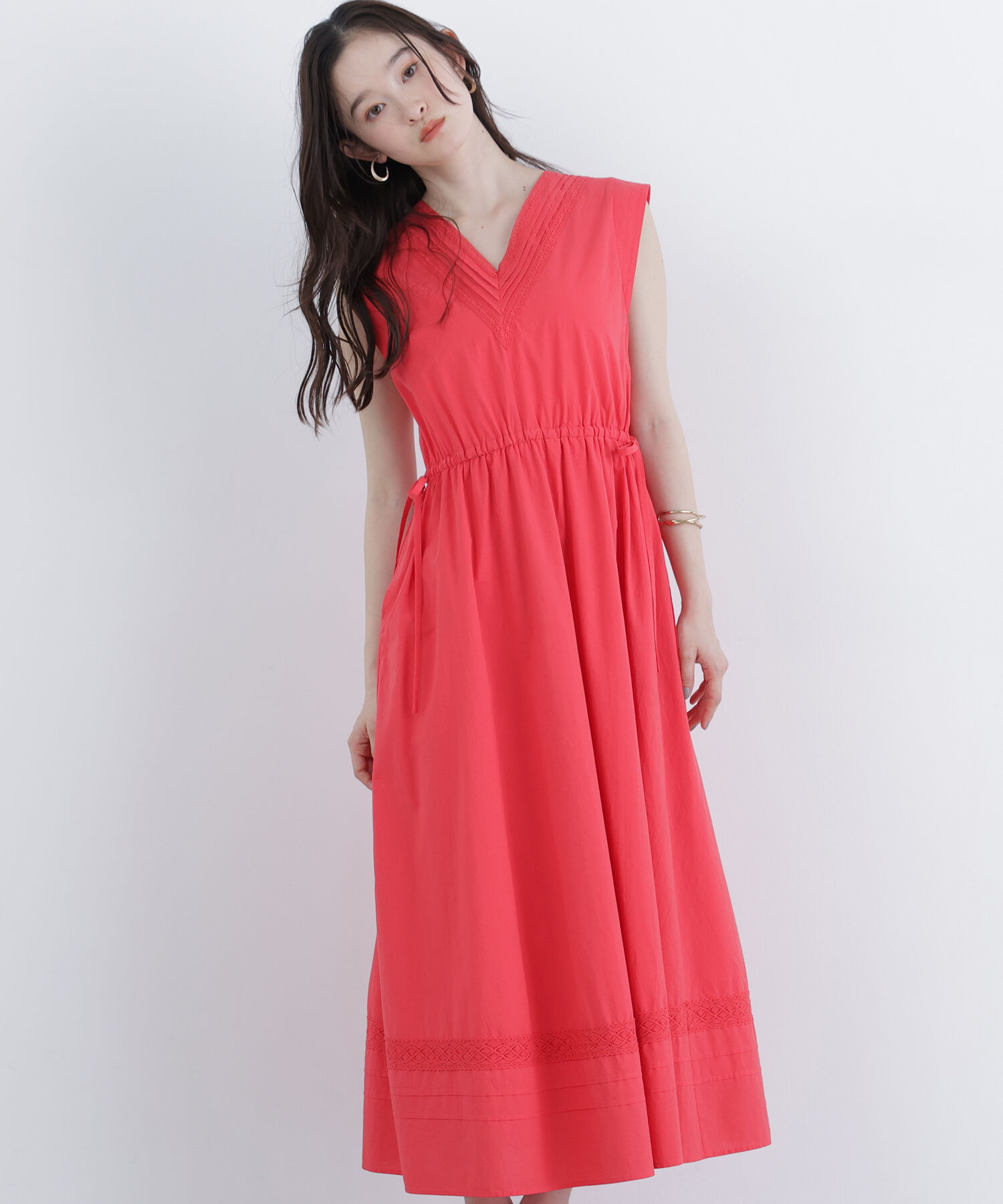  「〈N.〉ピンタックレースワンピース」|ワンピース|