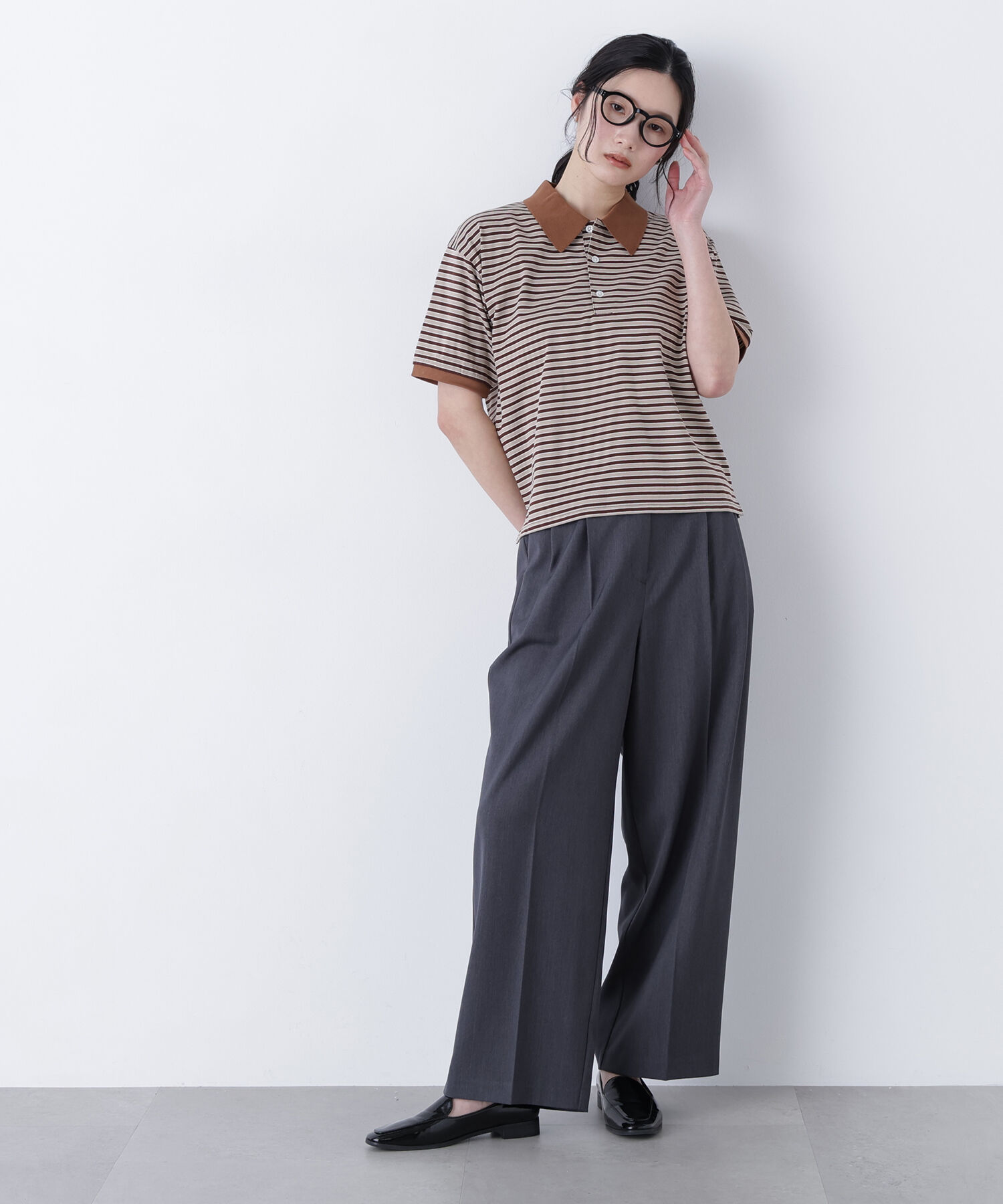  「〈N.〉ボーダーカットソー」|Tシャツ・カットソー|