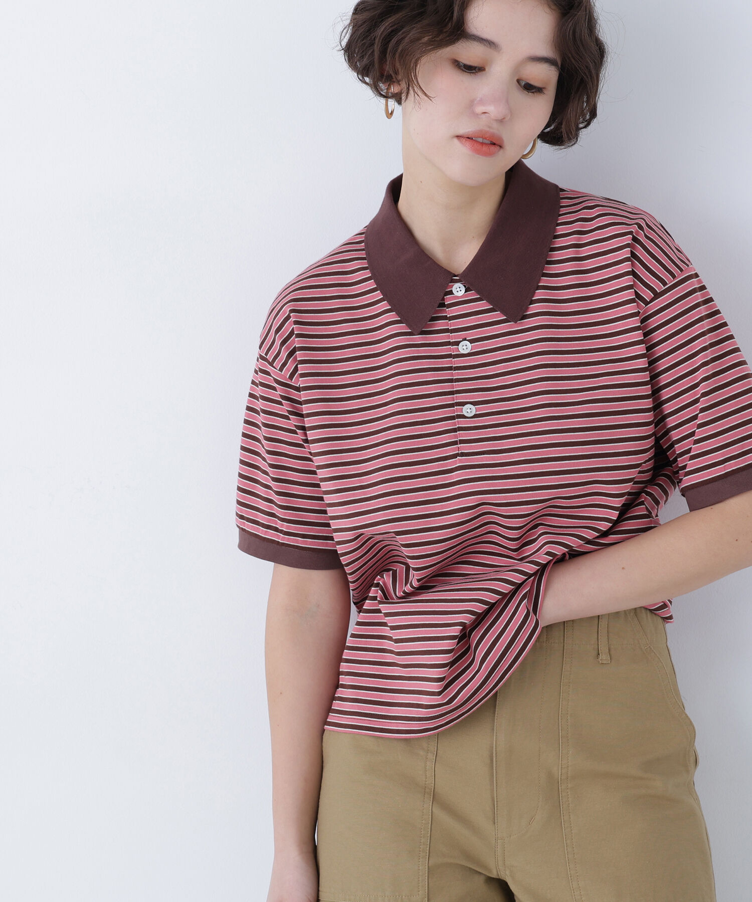  「〈N.〉ボーダーカットソー」|Tシャツ・カットソー|