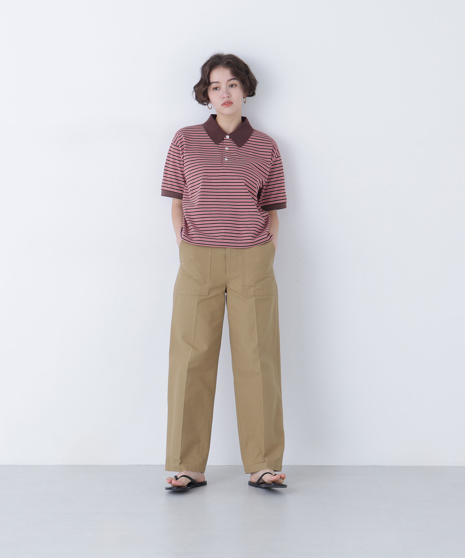  「〈N.〉ボーダーカットソー」|Tシャツ・カットソー|