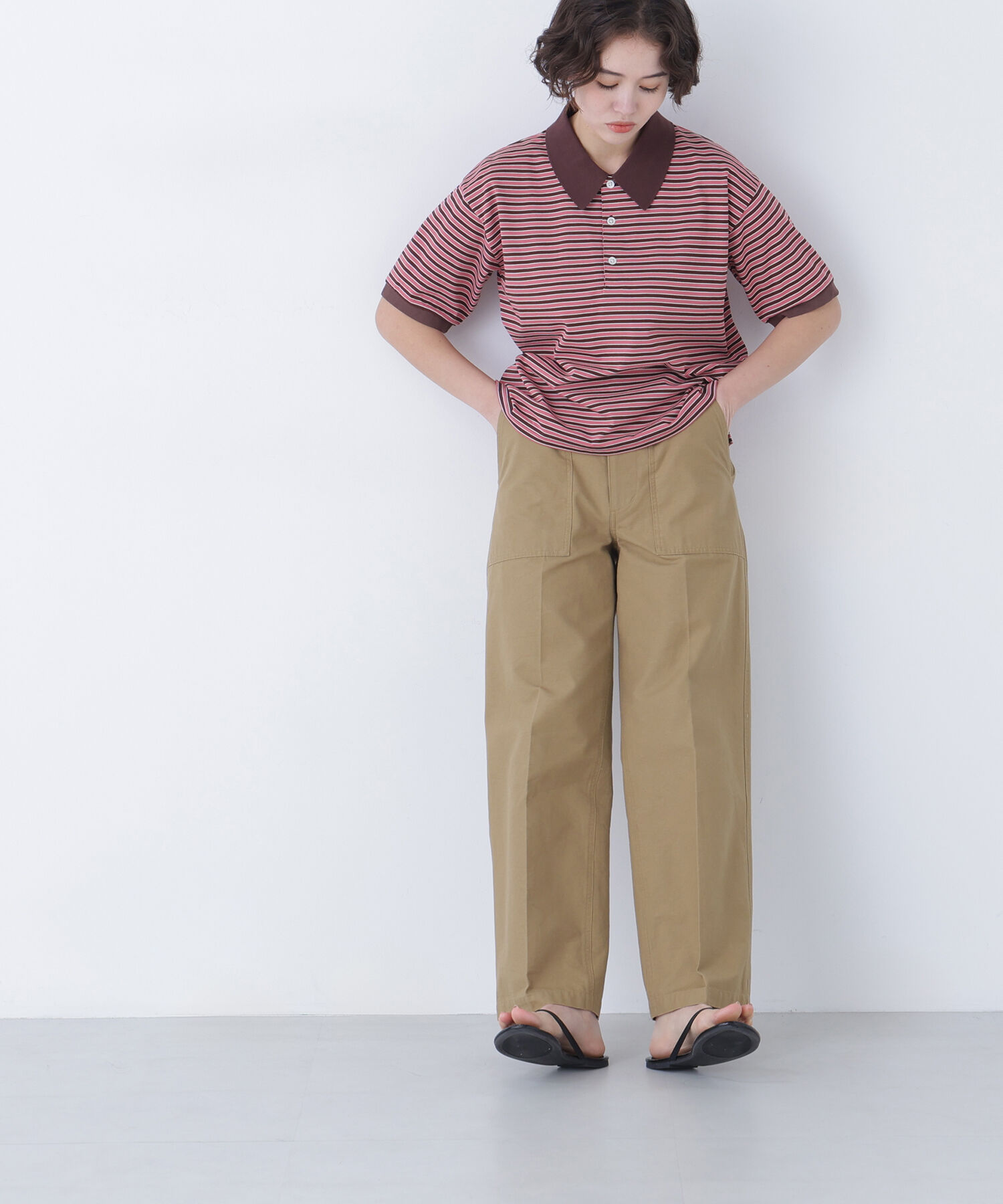  「〈N.〉ボーダーカットソー」|Tシャツ・カットソー|