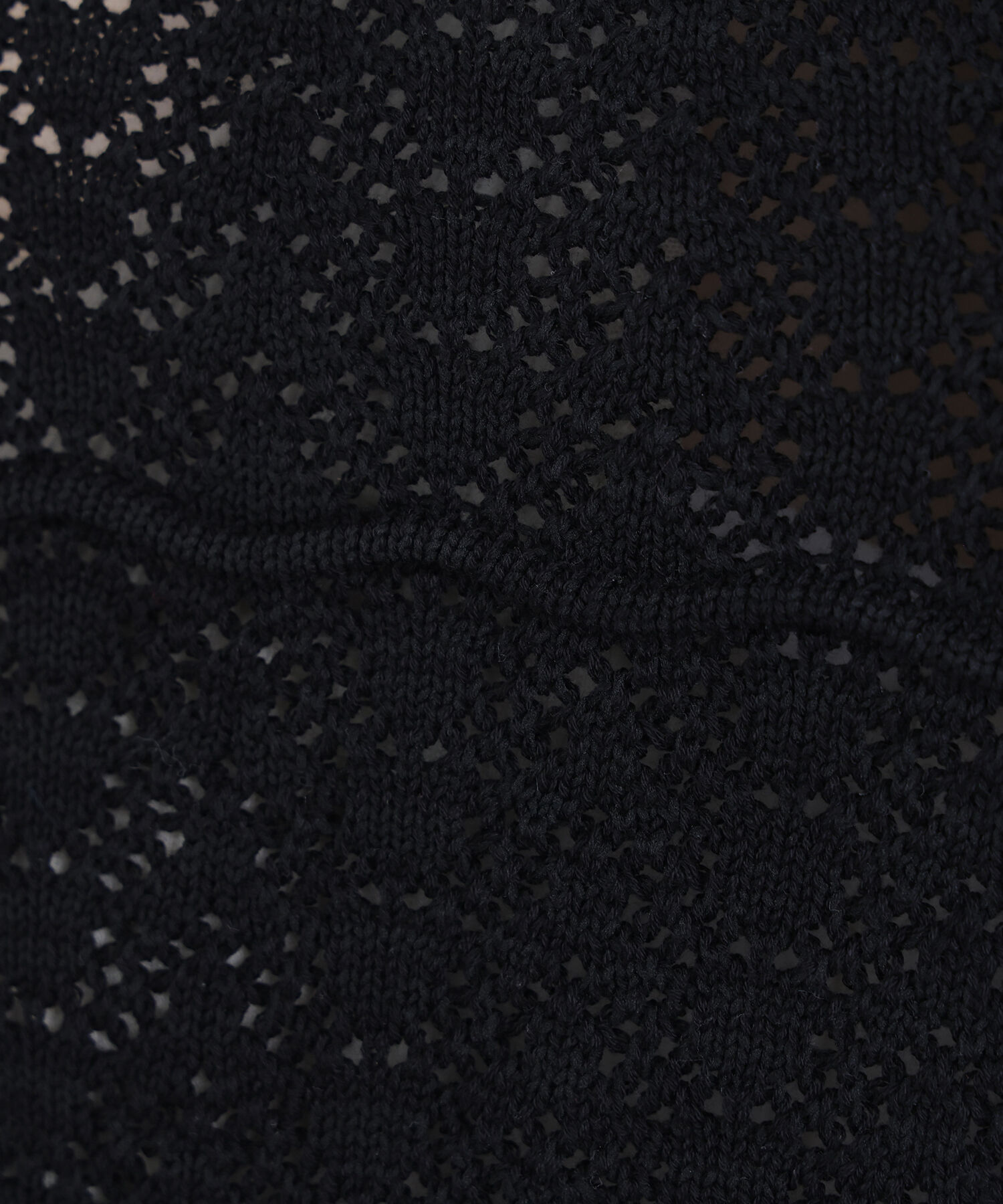  「〈N.〉レースドッキング透かし編みカーディガン」|ニット・セーター|