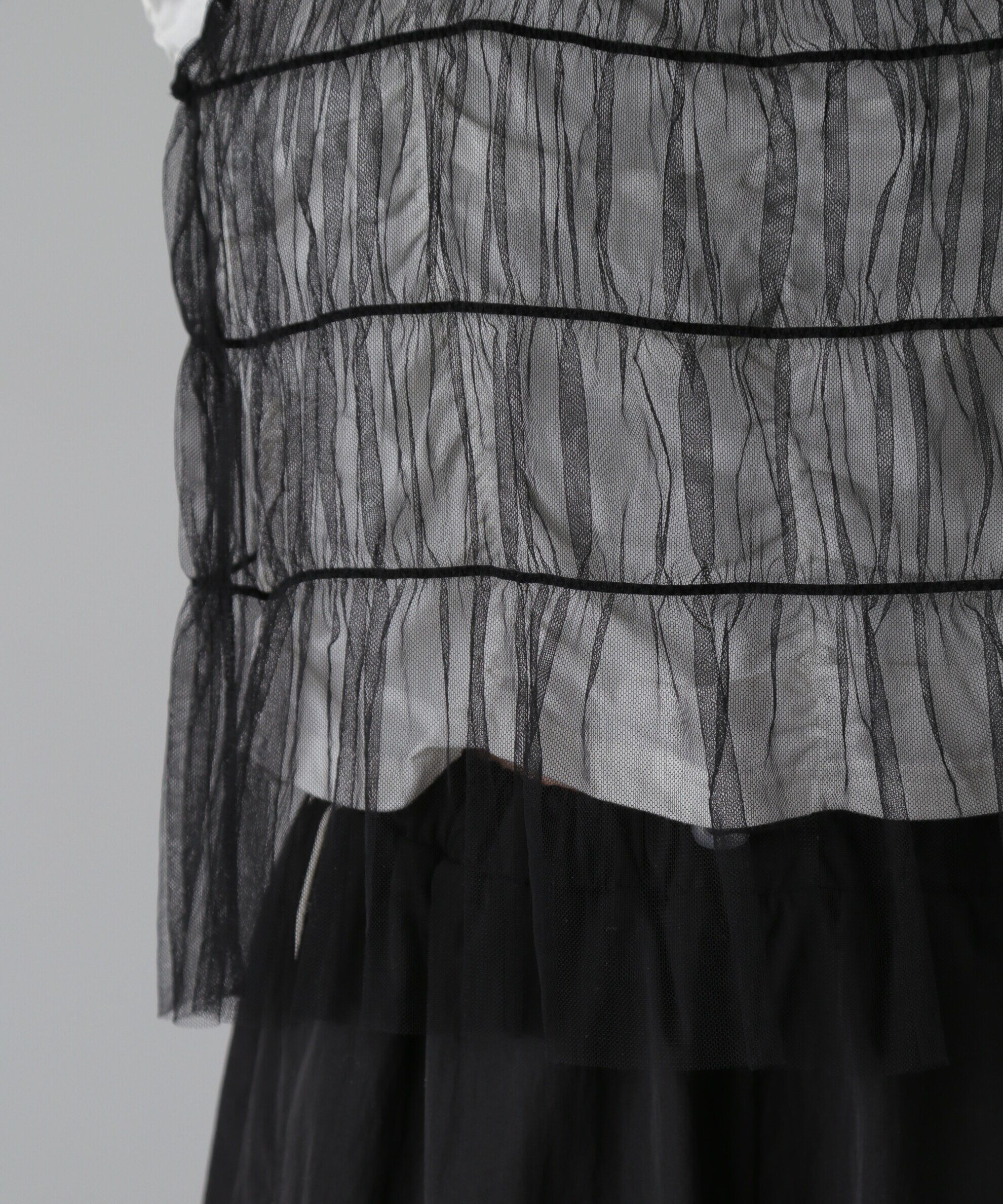  「チュールシャーリングブラウス」|シャツ・ブラウス|